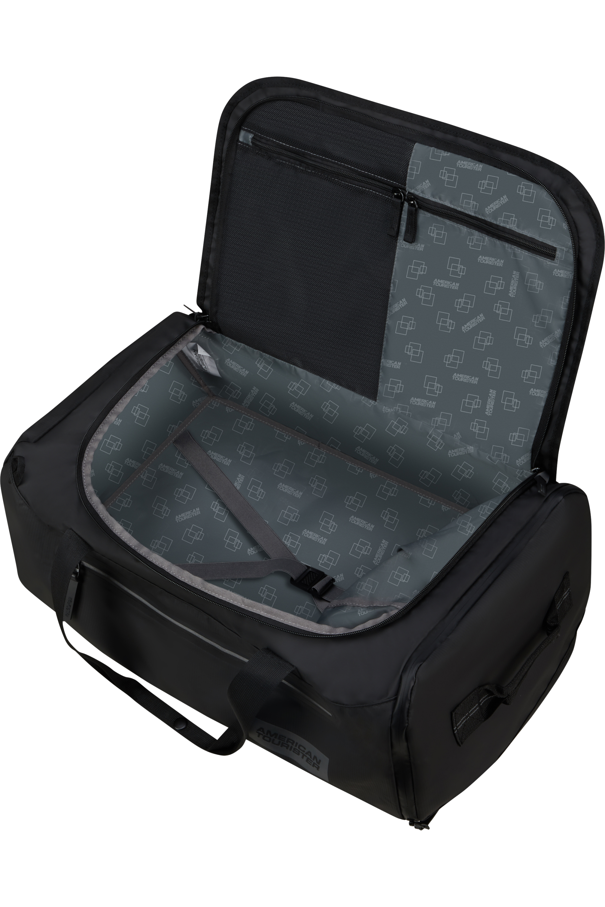 American Tourister TRAILGO Reisetasche M, Schwarz – Produktansicht 4