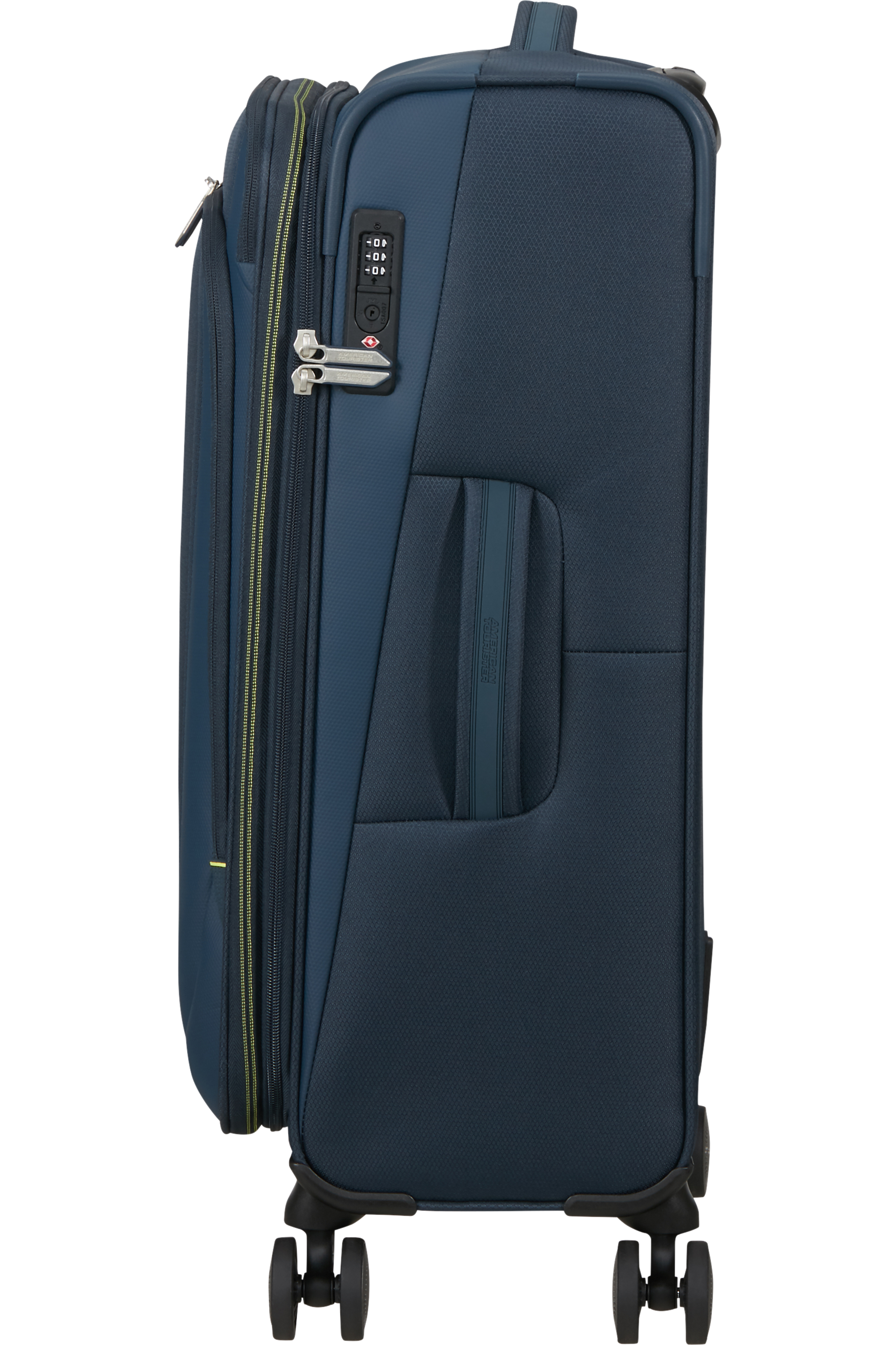 American Tourister WANDERLITE Trolley M, Dark Navy – Produktansicht 4