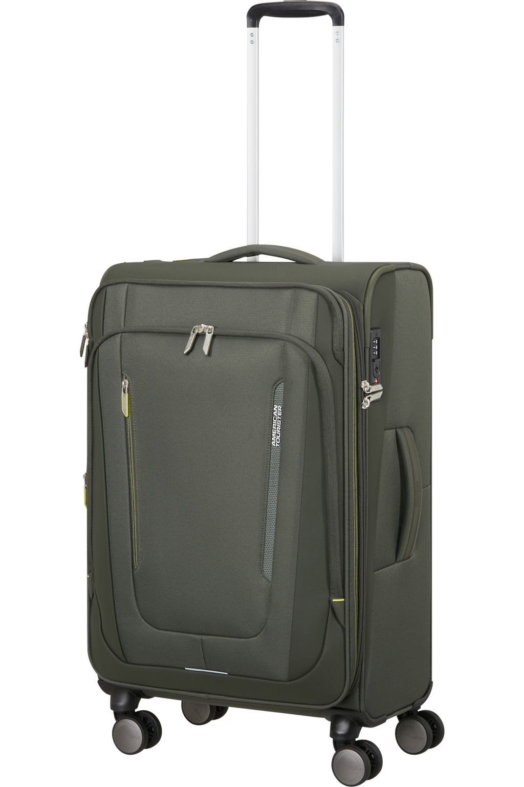 American Tourister WANDERLITE Trolley M, Dark Khaki – Produktansicht 6