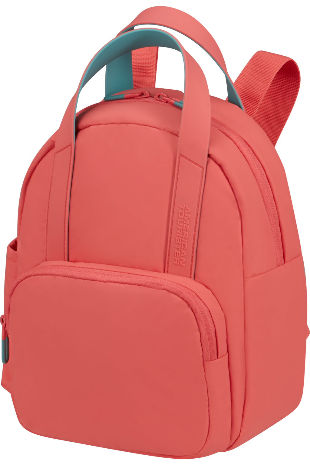 American Tourister PUFFYPOP Rucksack S, Sunset Coral – Produktansicht 2