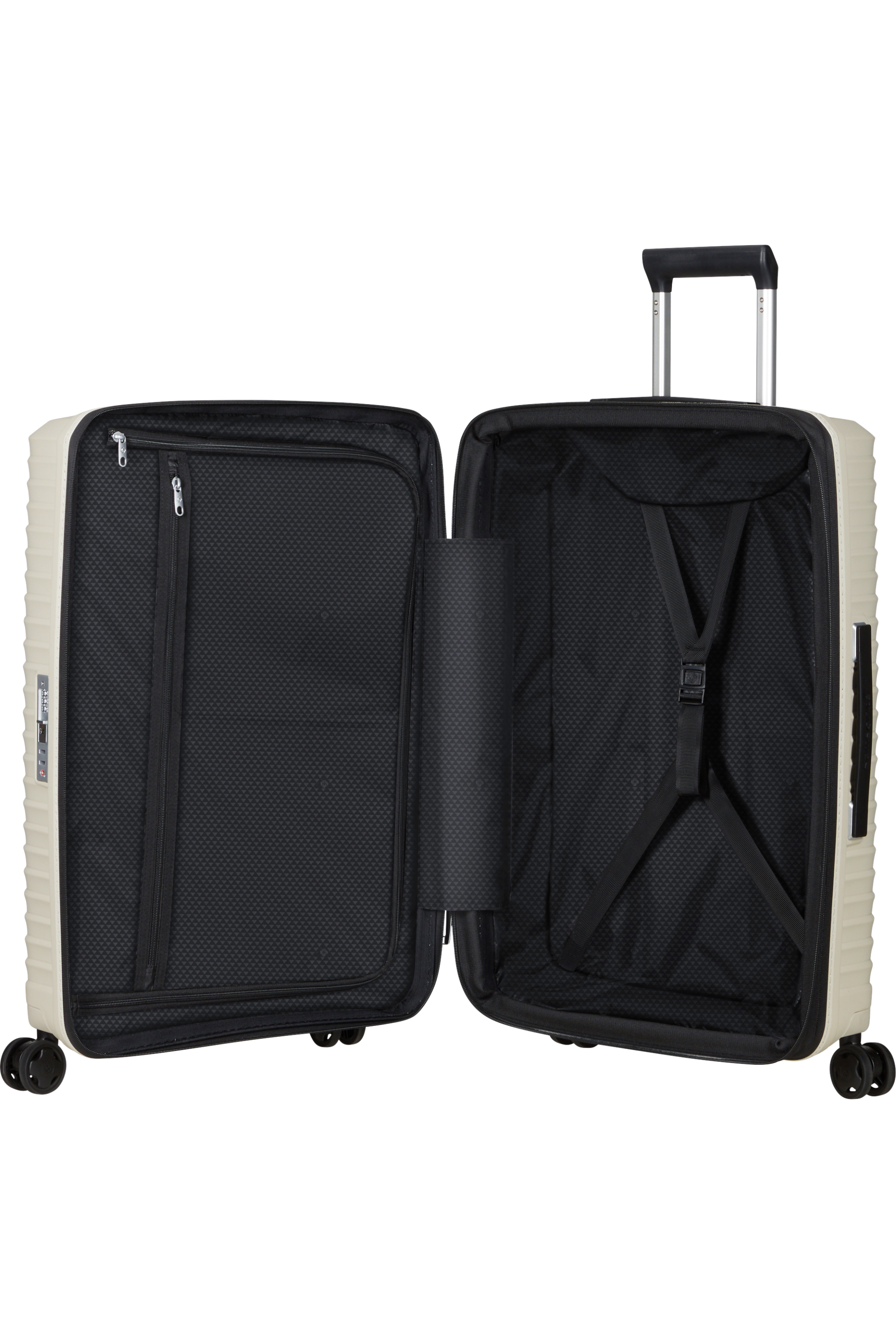 Samsonite Upscape Koffer 68 cm erweiterbar Mittelgroß, Sandstone