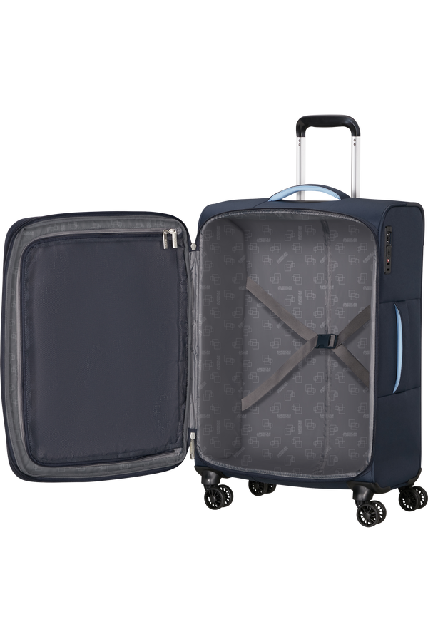 American Tourister CLOUDRIDER Trolley M, Sky Navy – Produktansicht 3