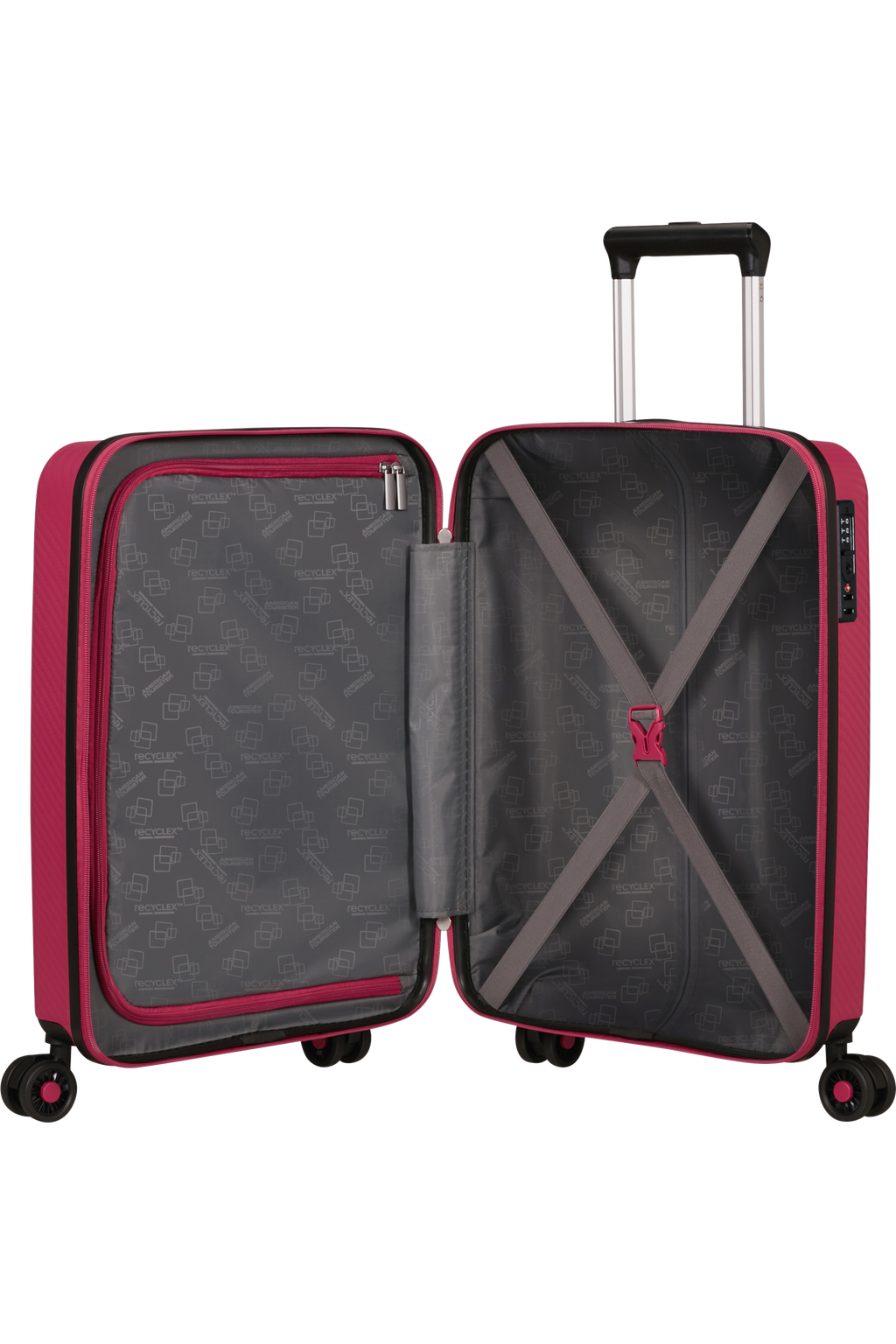 American Tourister SUMMER HIT Trolley S, Viva Magenta – Produktansicht 3
