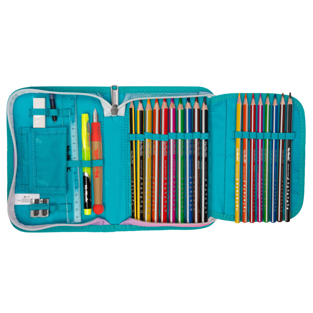McNeill Perfecto Schulranzen-Set, Gradient Blueberry