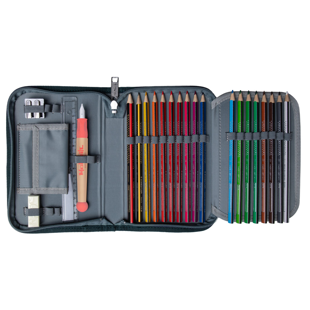 McNeill Perfecto Schulranzen-Set, Gradient Blue Lagoon