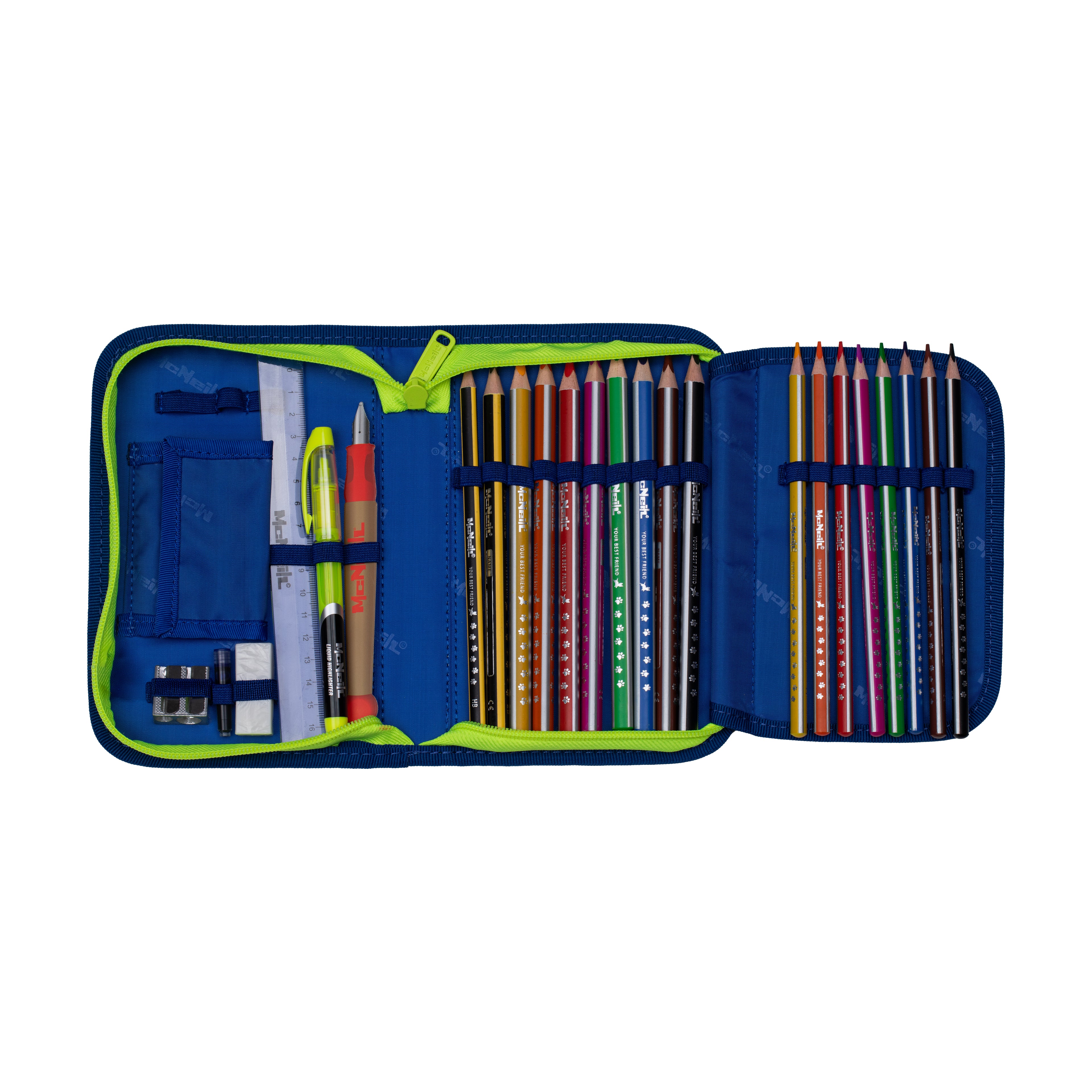 McNeill Perfecto Schulranzen-Set, Football 2T