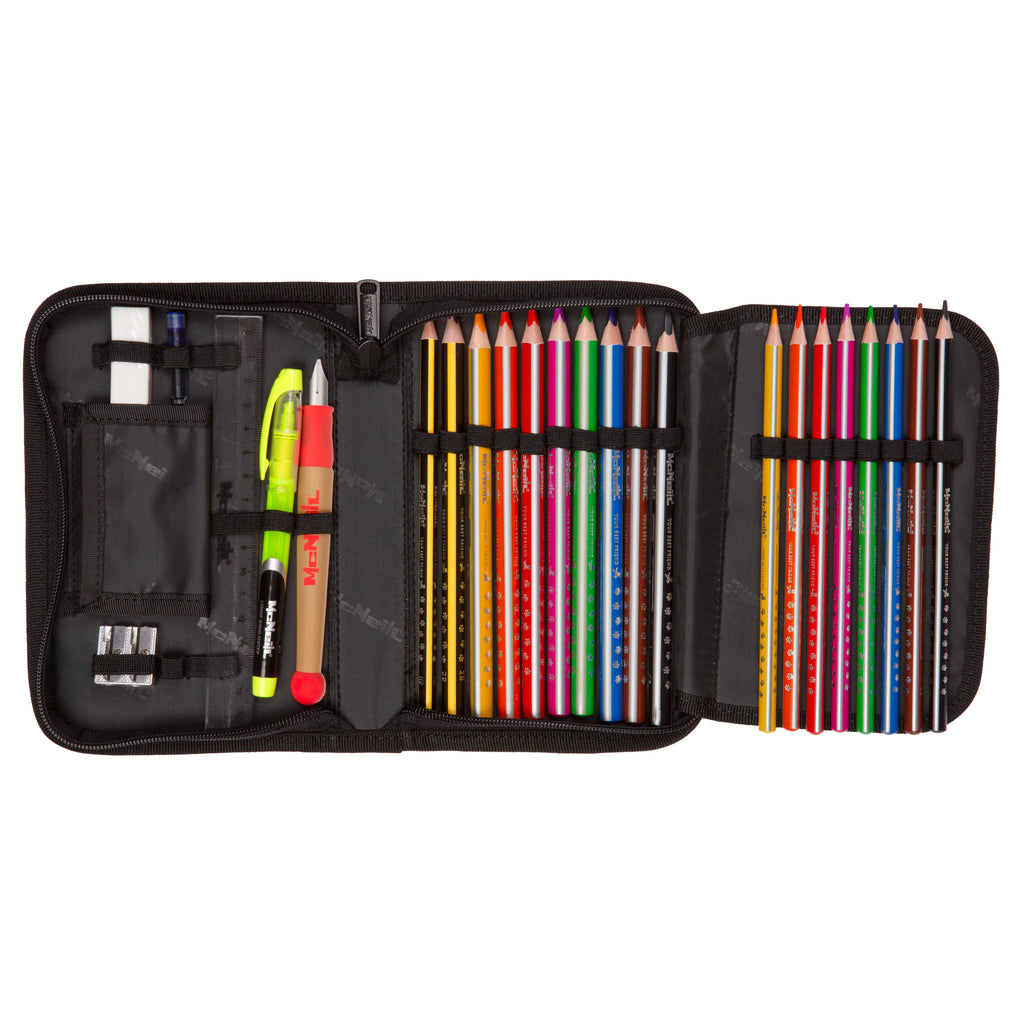 McNeill Perfecto Schulranzen-Set, Gradient Grass