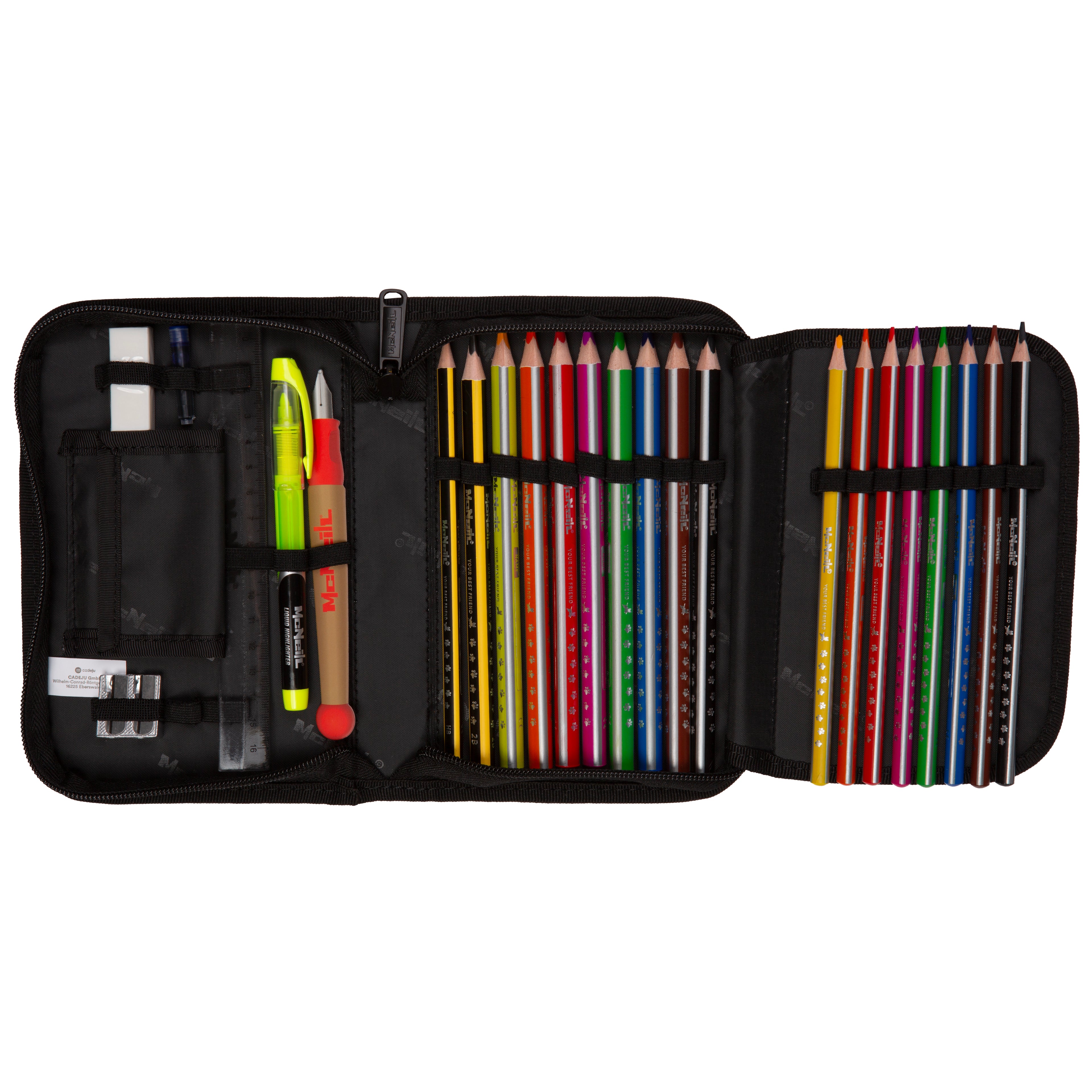 McNeill Perfecto Schulranzen-Set, Gradient Lemon