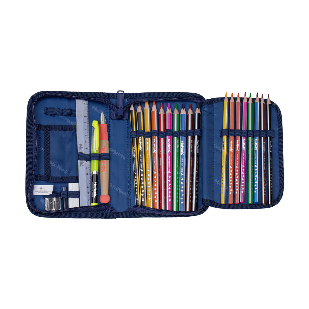 McNeill Perfecto Schulranzen-Set, Roses