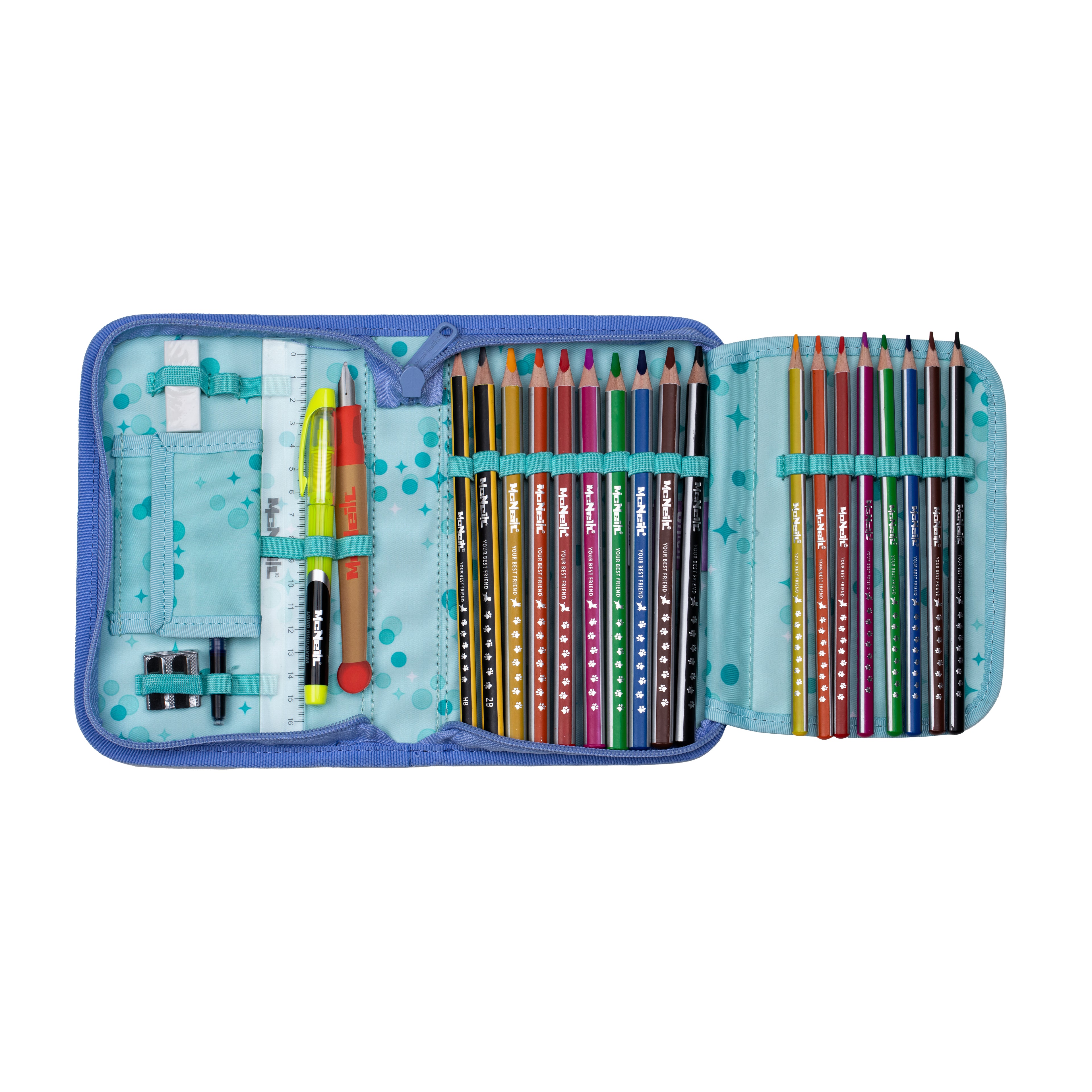 McNeill Perfecto Schulranzen-Set, Stitch II