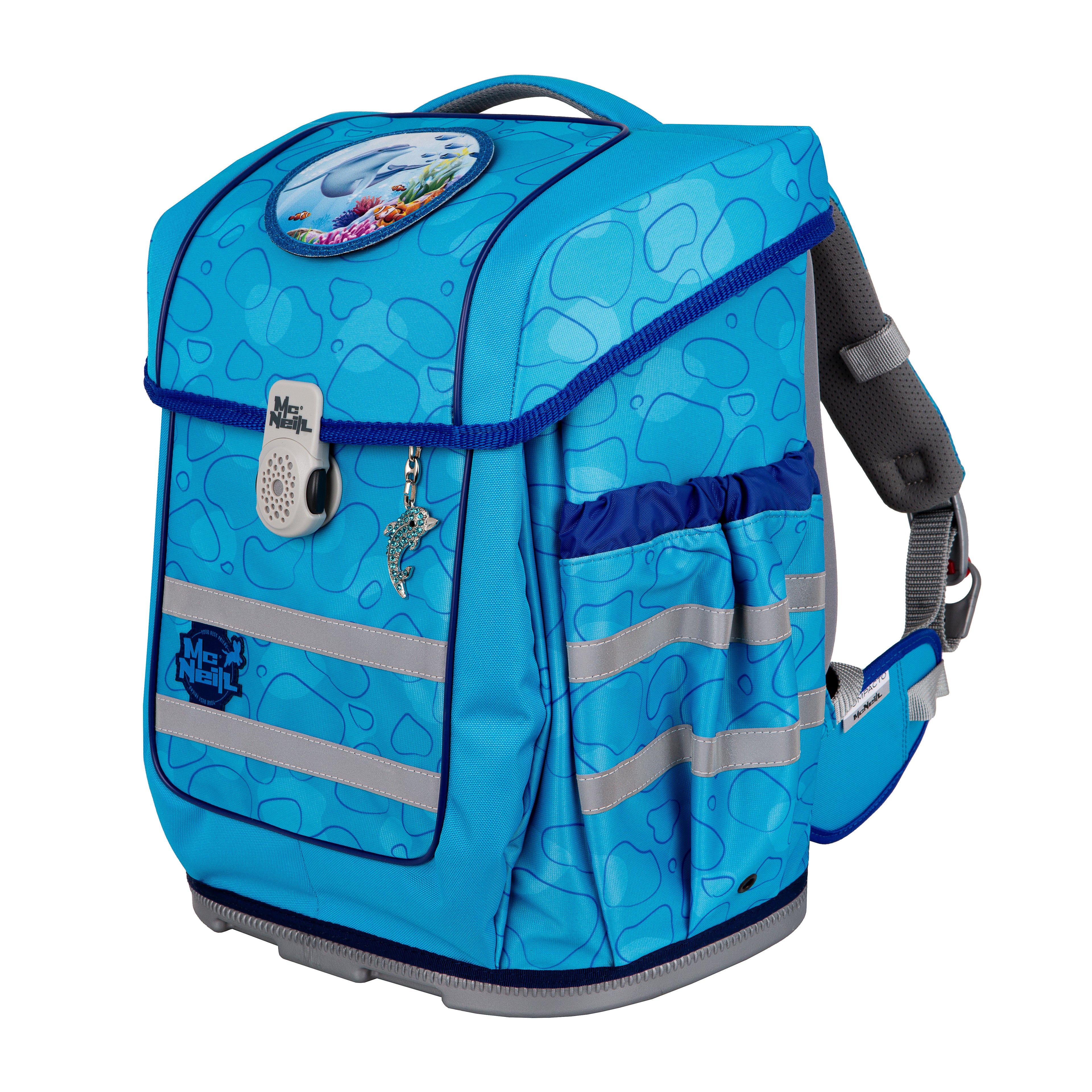 McNeill Compacto Schulranzen-Set, Bubble