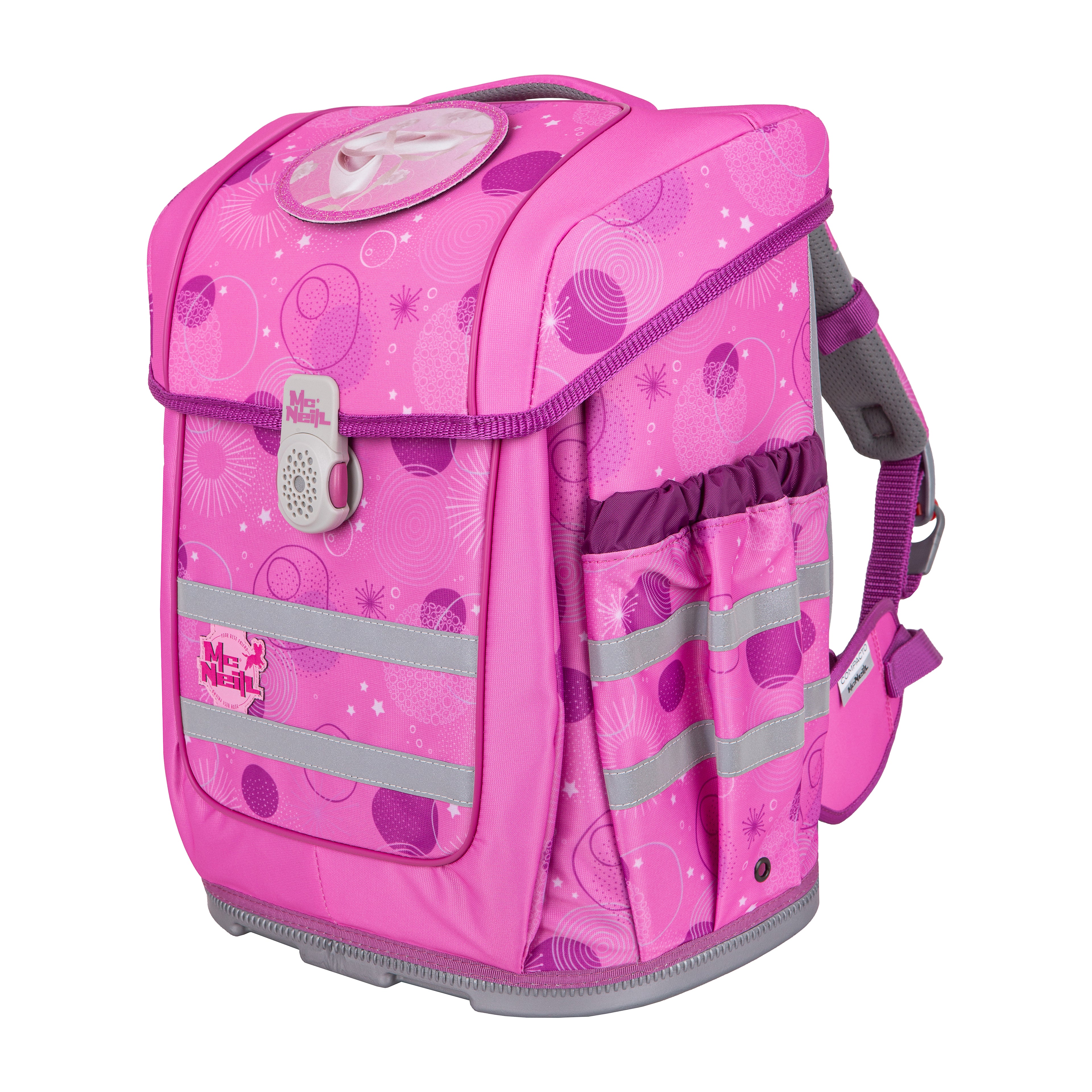 McNeill Compacto Schulranzen-Set, Pinky