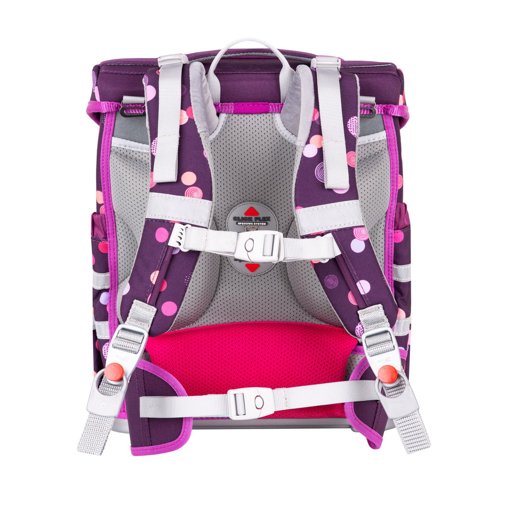 McNeill Compacto Schulranzen-Set, Ruby