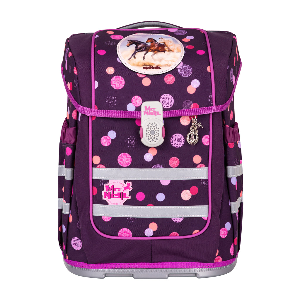 McNeill Compacto Schulranzen-Set, Ruby