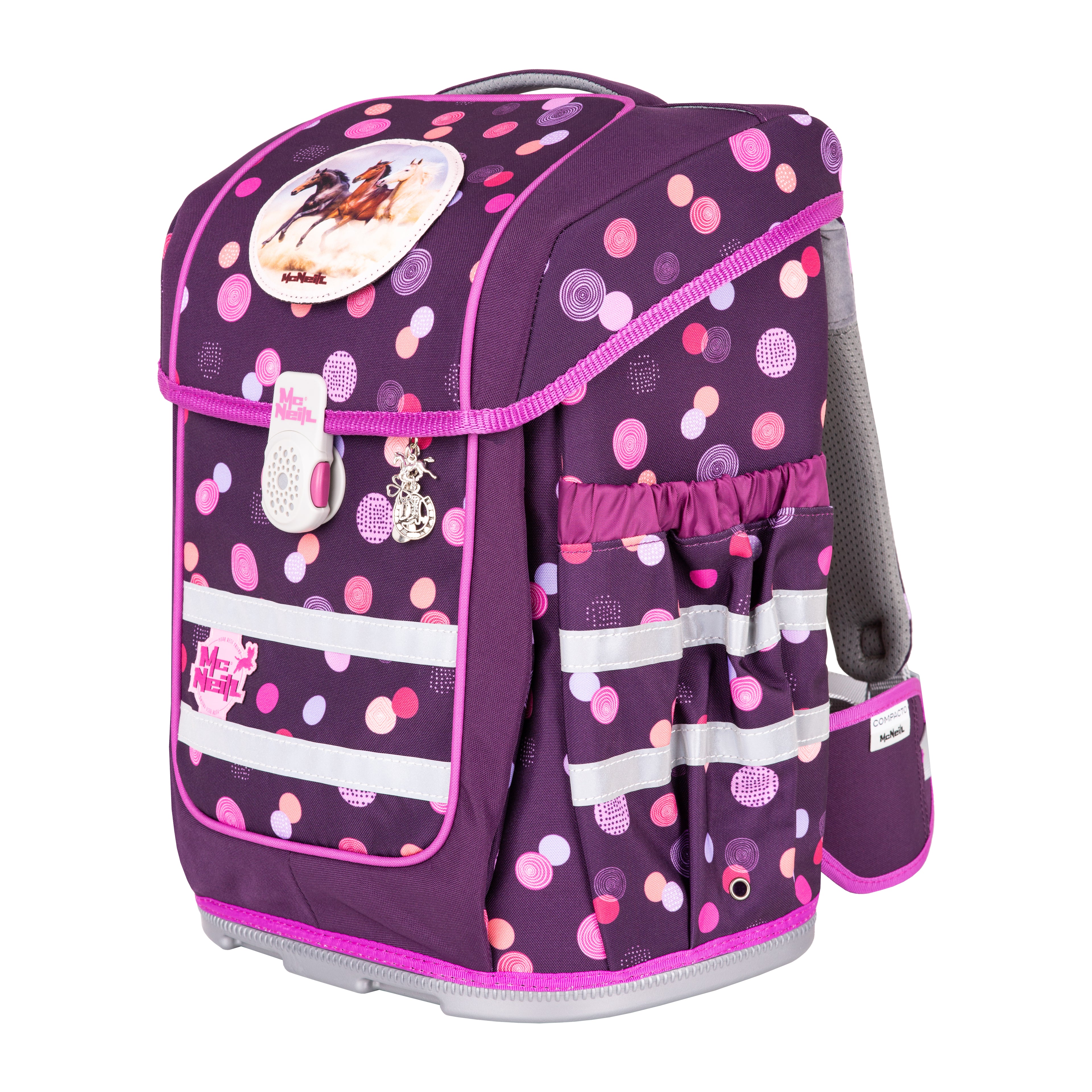 McNeill Compacto Schulranzen-Set, Ruby