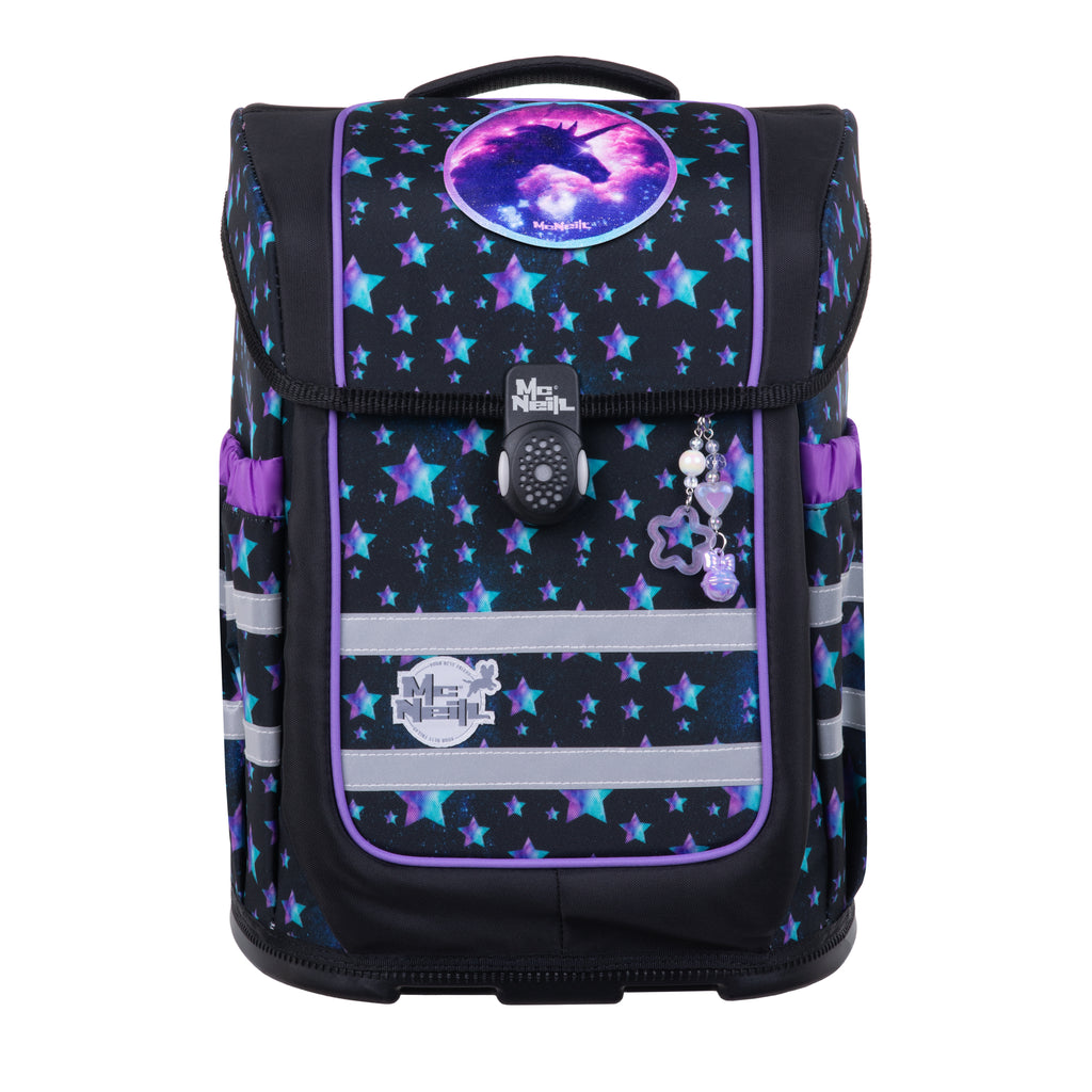 McNeill Compacto Schulranzen-Set, Star Night