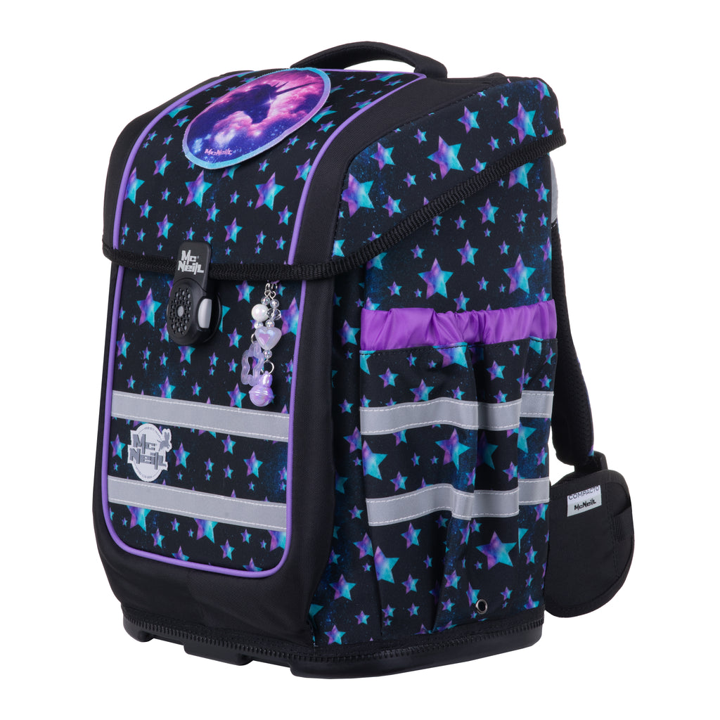 McNeill Compacto Schulranzen-Set, Star Night