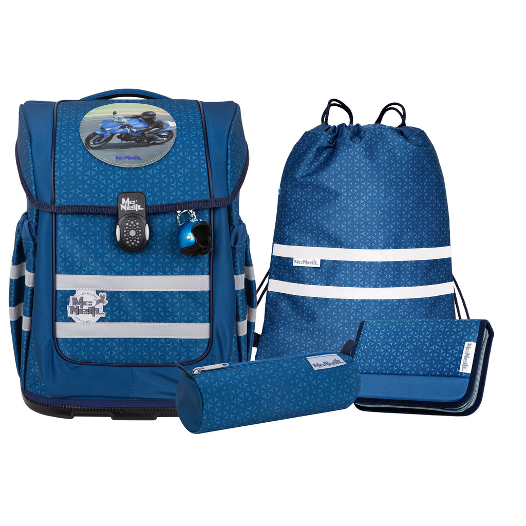 McNeill Compacto Schulranzen-Set, Tetra
