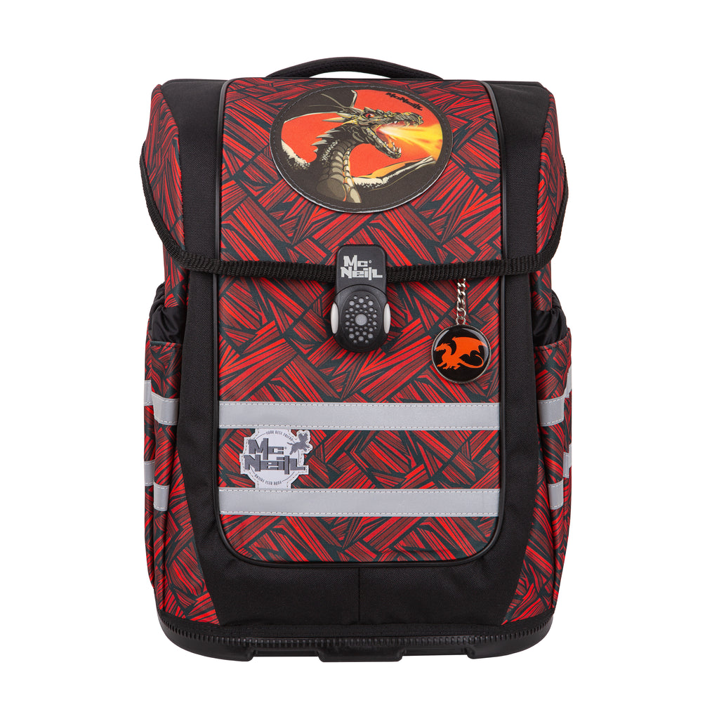 McNeill Compacto Schulranzen-Set, Zack