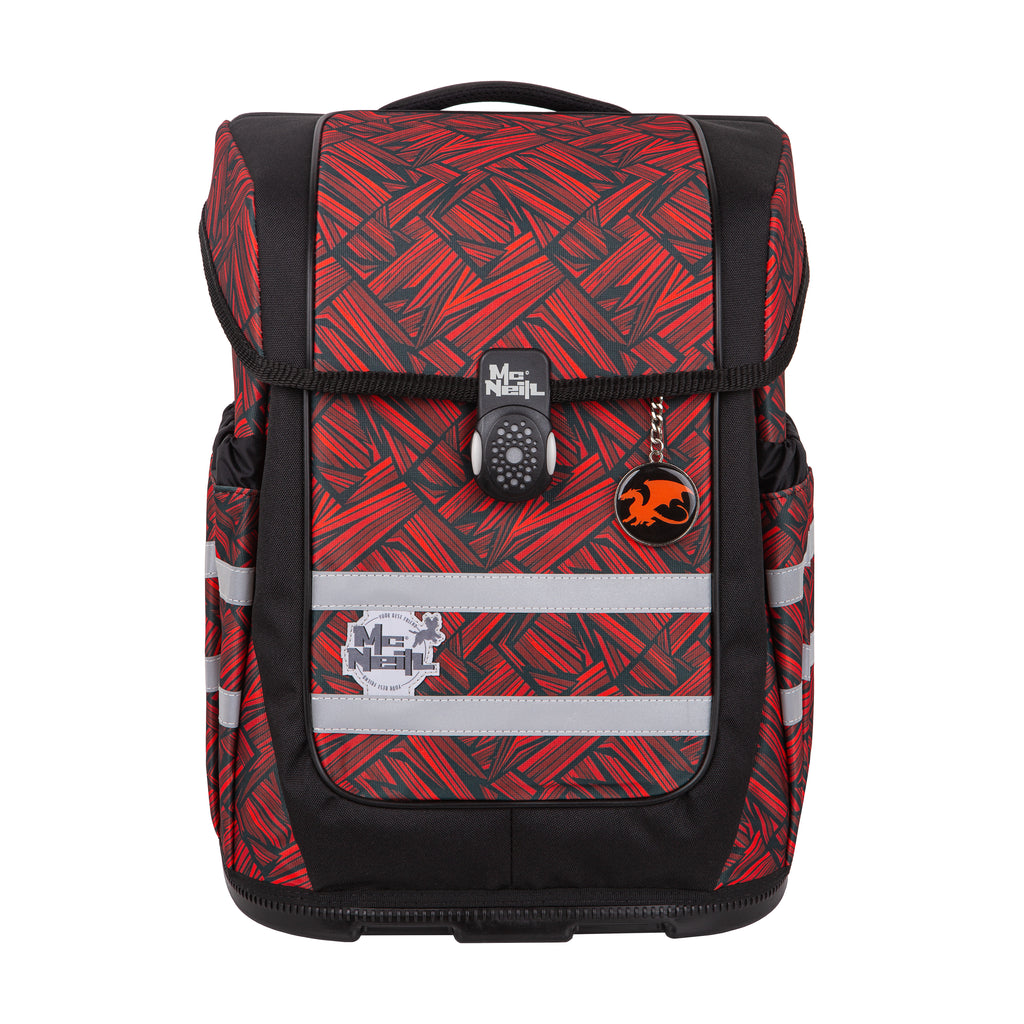 McNeill Compacto Schulranzen-Set, Zack