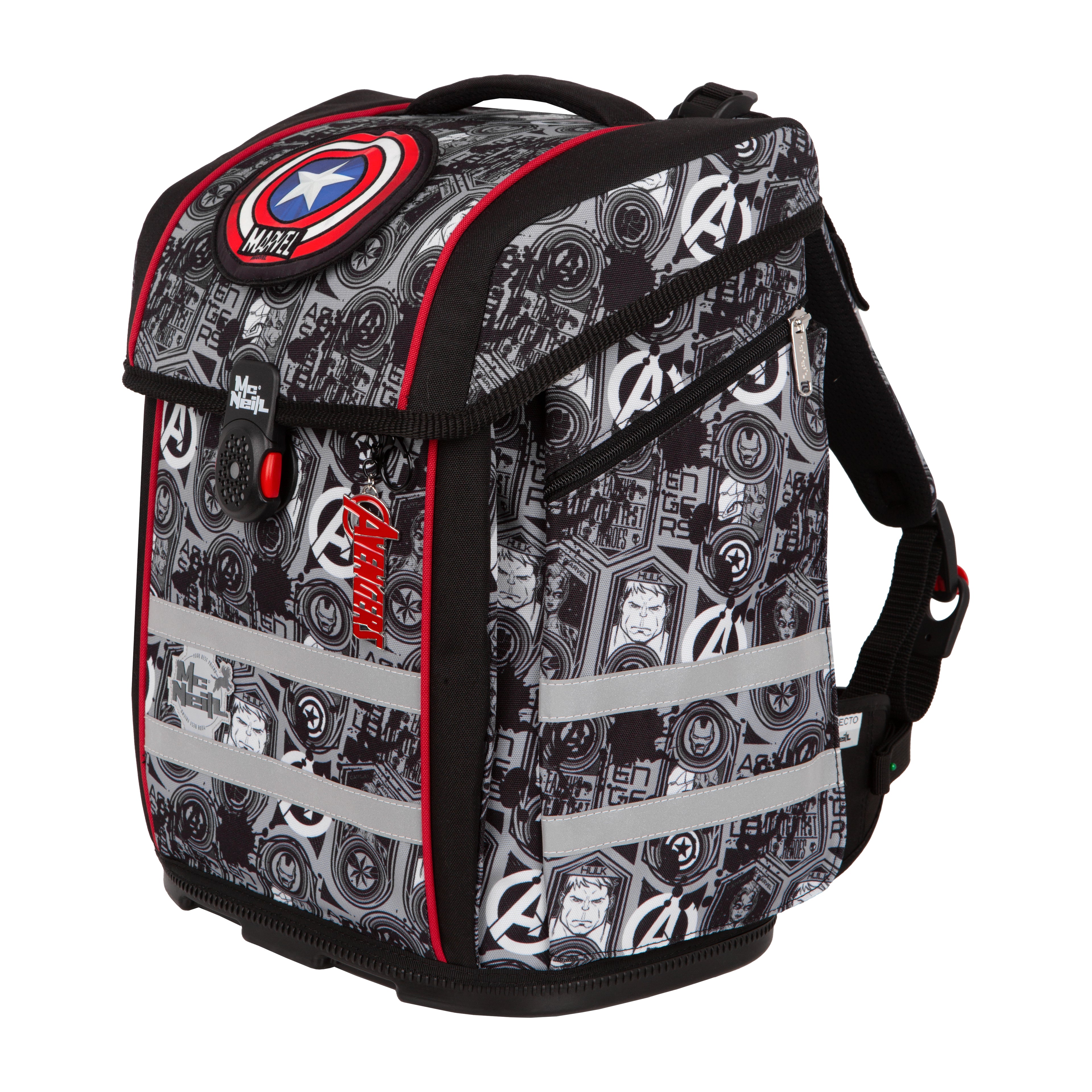 McNeill Perfecto Schulranzen-Set, Avengers