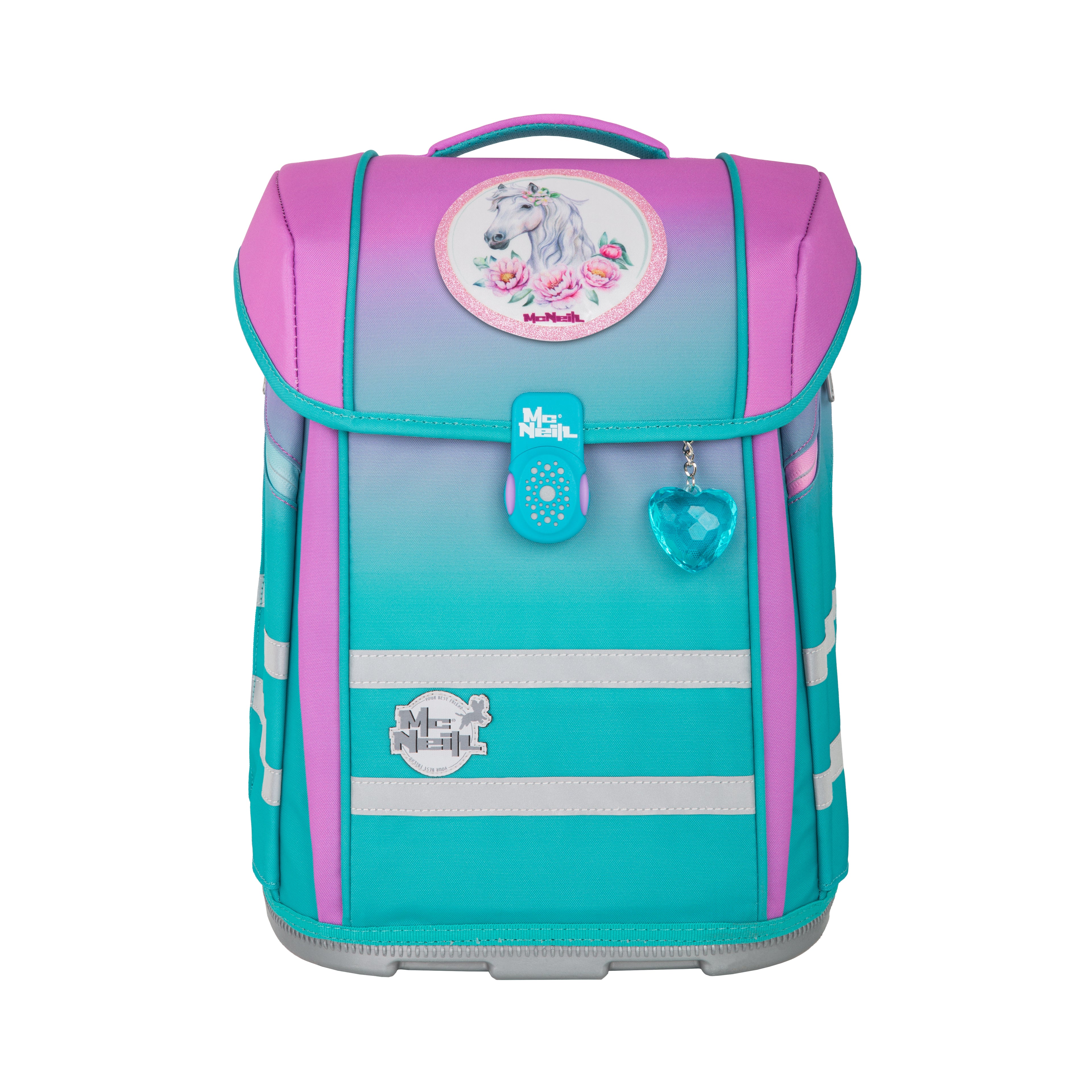 McNeill Perfecto Schulranzen-Set, Gradient Blueberry