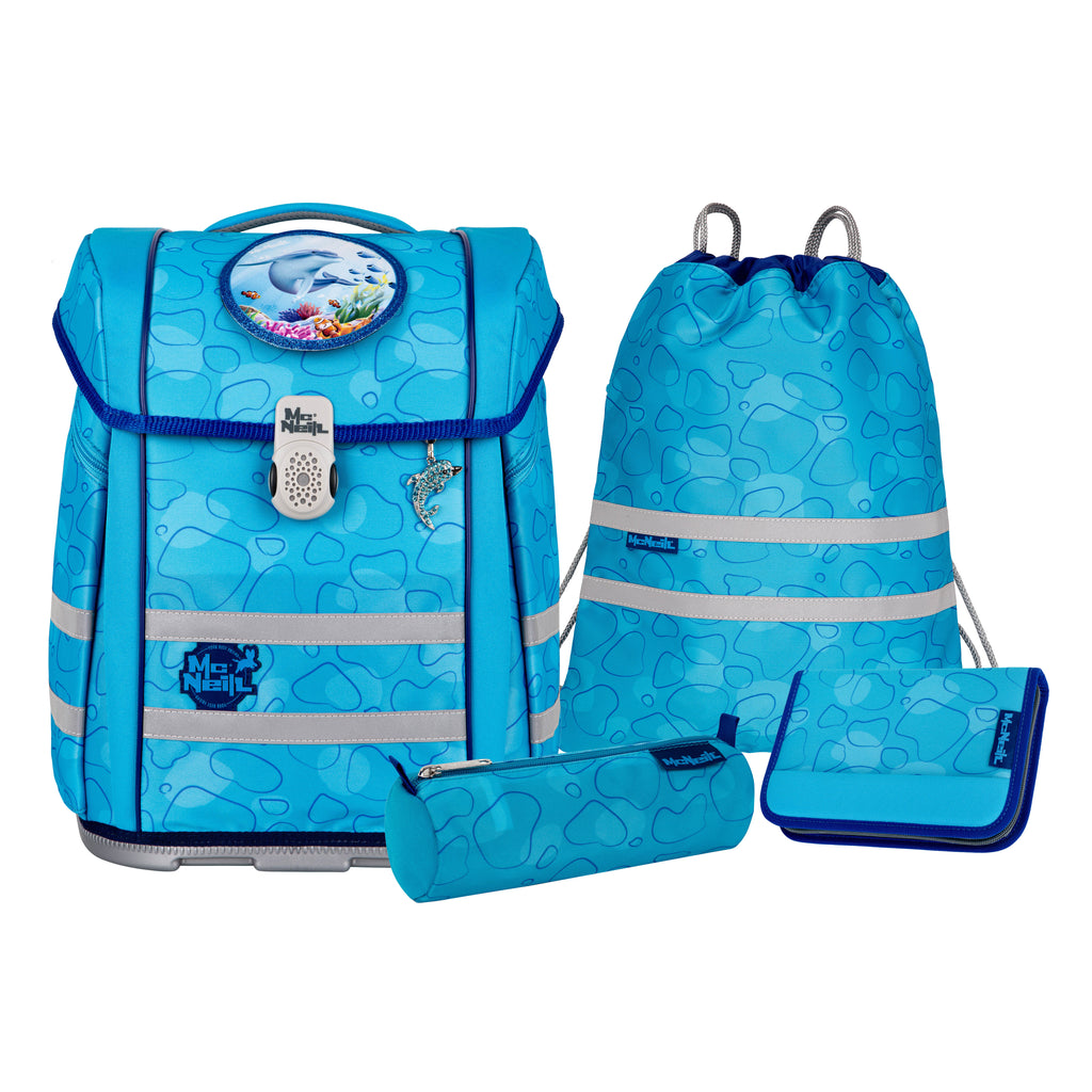 McNeill Perfecto Schulranzen-Set, Bubble