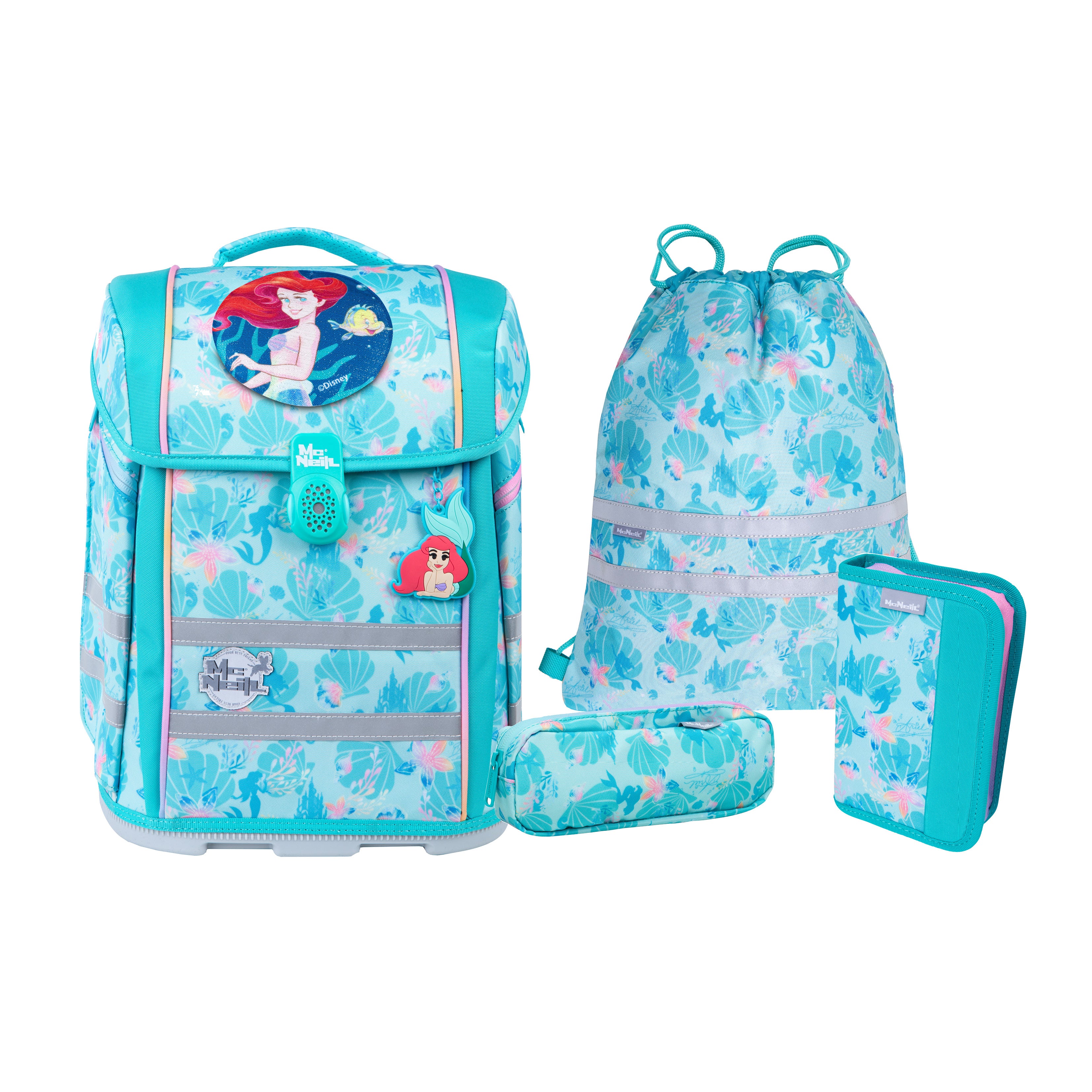 McNeill Perfecto Schulranzen-Set, Arielle