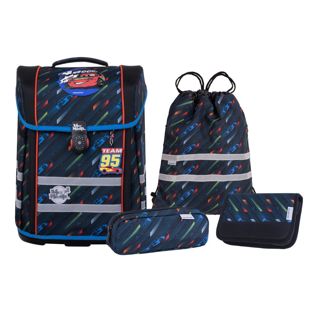 McNeill Perfecto Schulranzen-Set, Cars