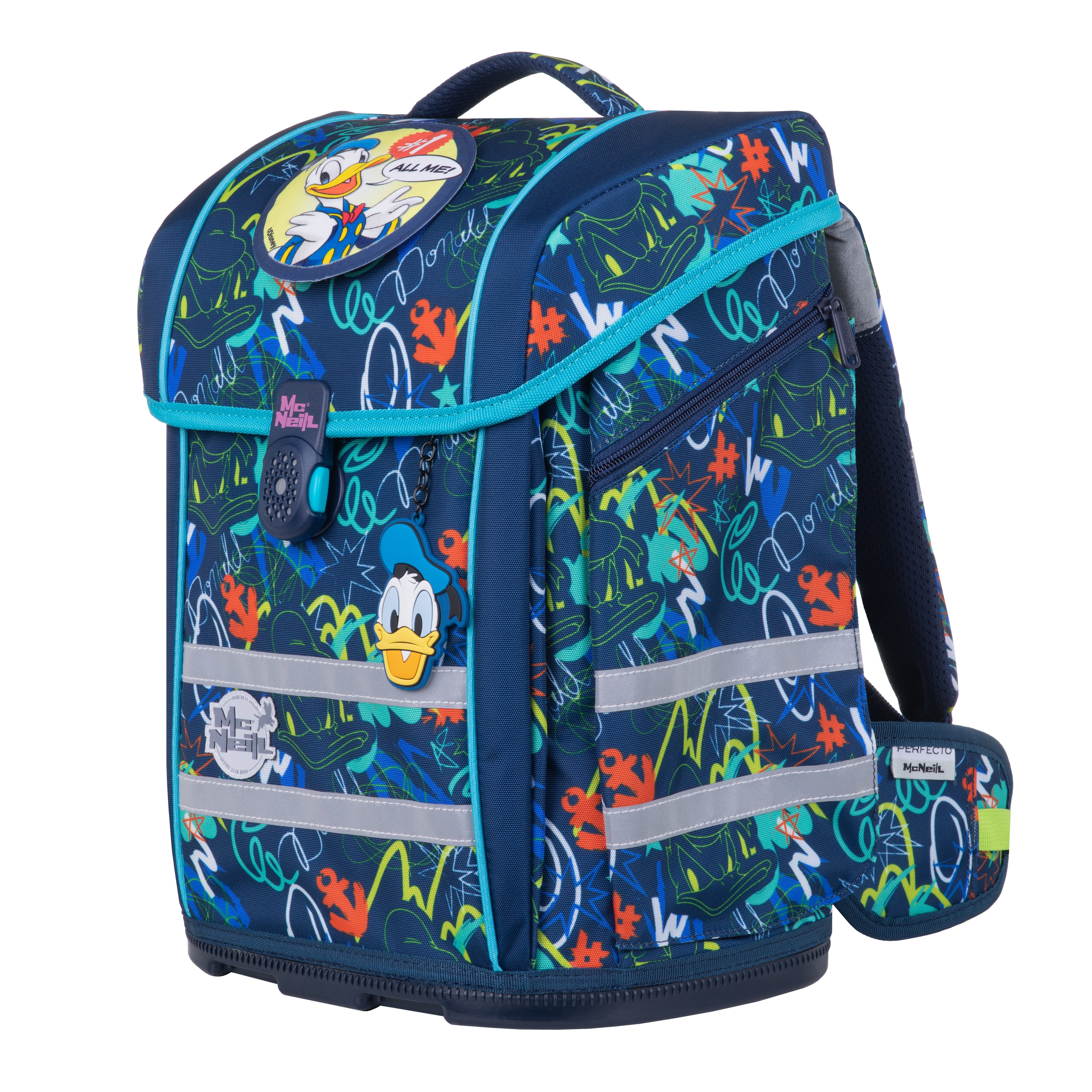 McNeill Perfecto Schulranzen-Set, Donald Duck