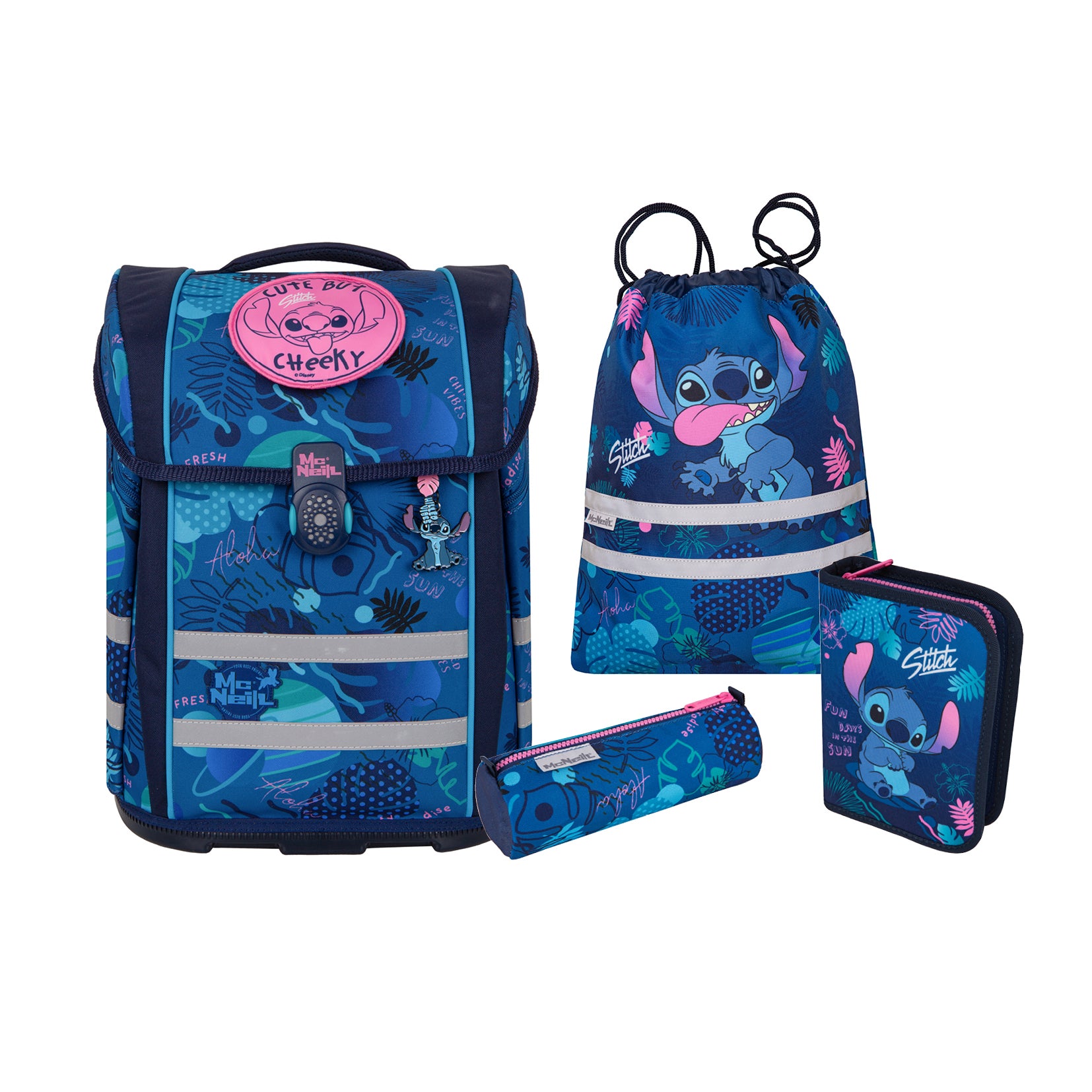 McNeill Perfecto Schulranzen-Set, Stitch