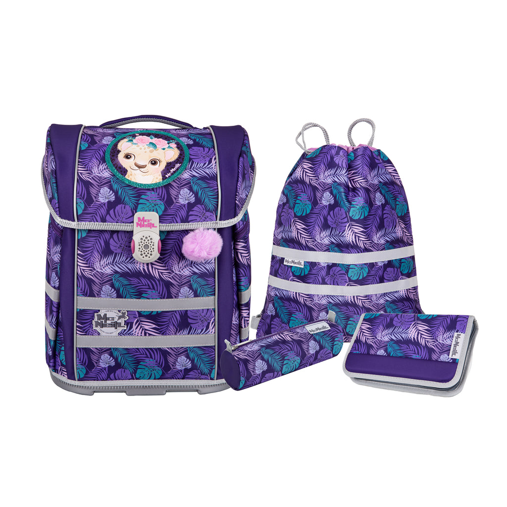 McNeill Perfecto Schulranzen-Set, Dschungel