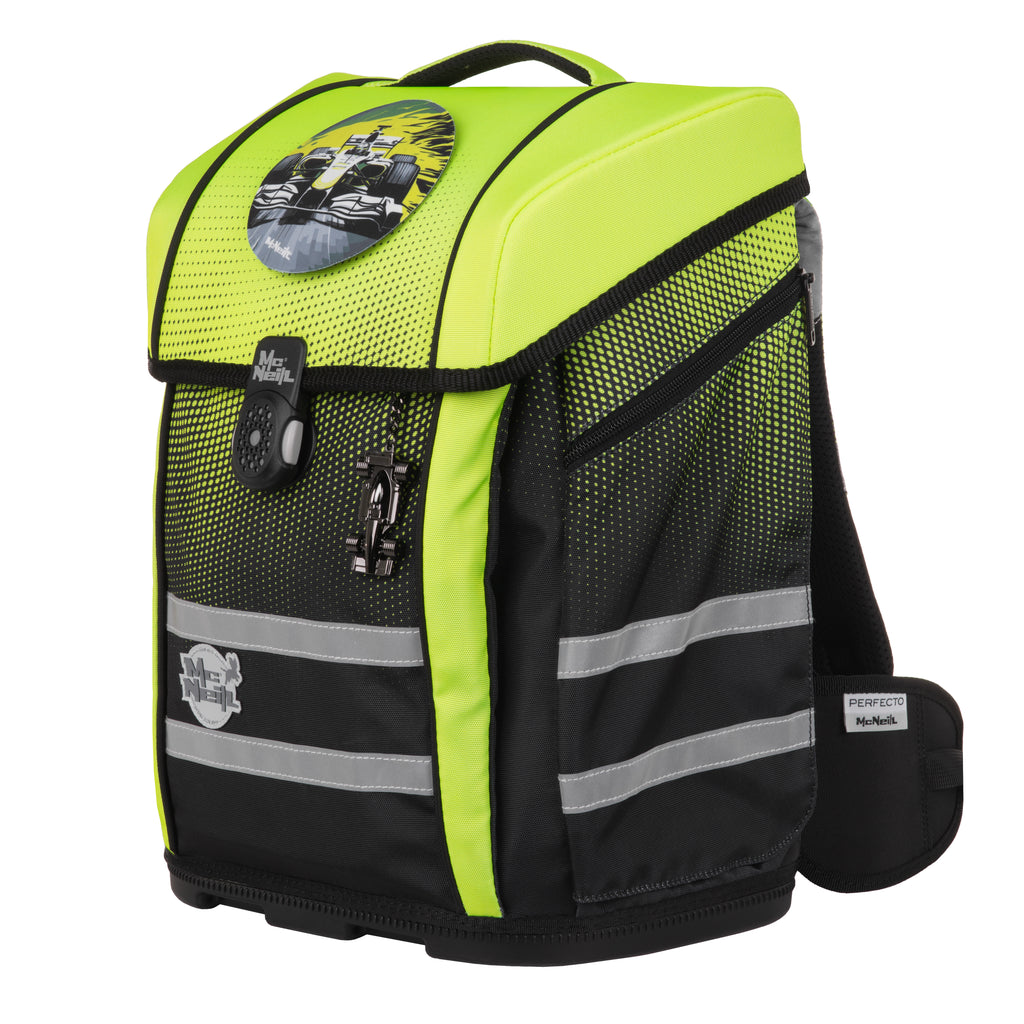 McNeill Perfecto Schulranzen-Set, Gradient Lemon