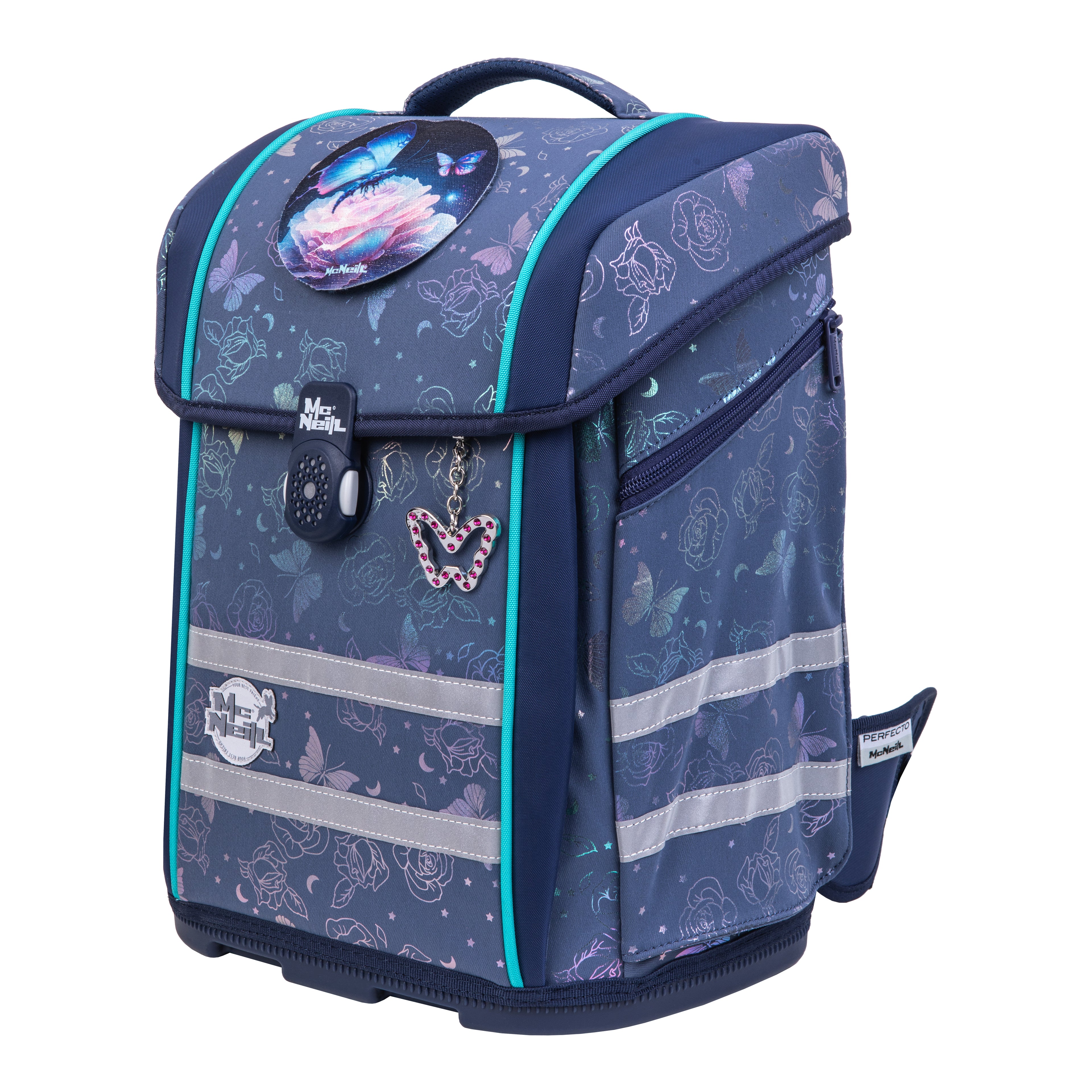 McNeill Perfecto Schulranzen-Set, Roses