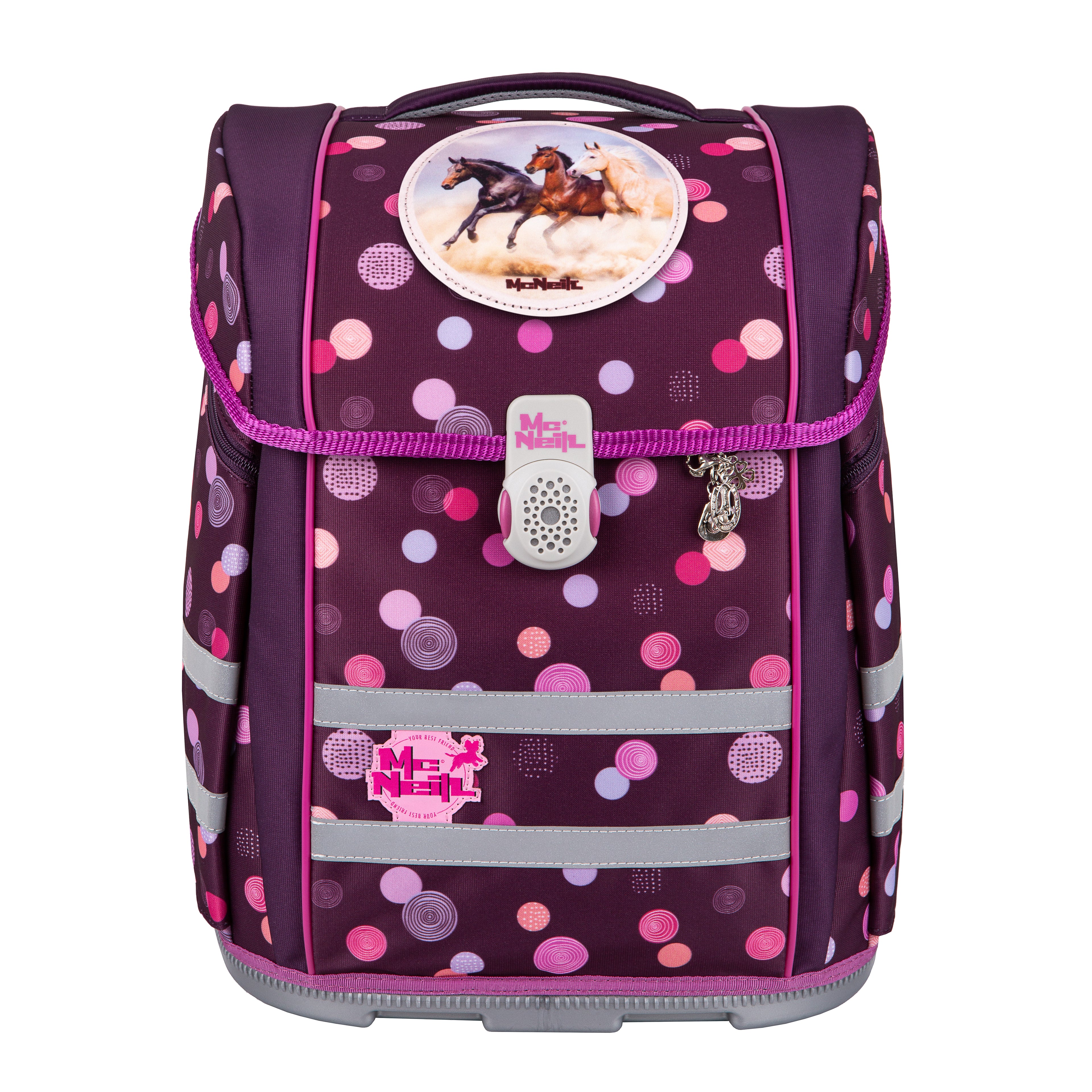 McNeill Perfecto Schulranzen-Set, Ruby