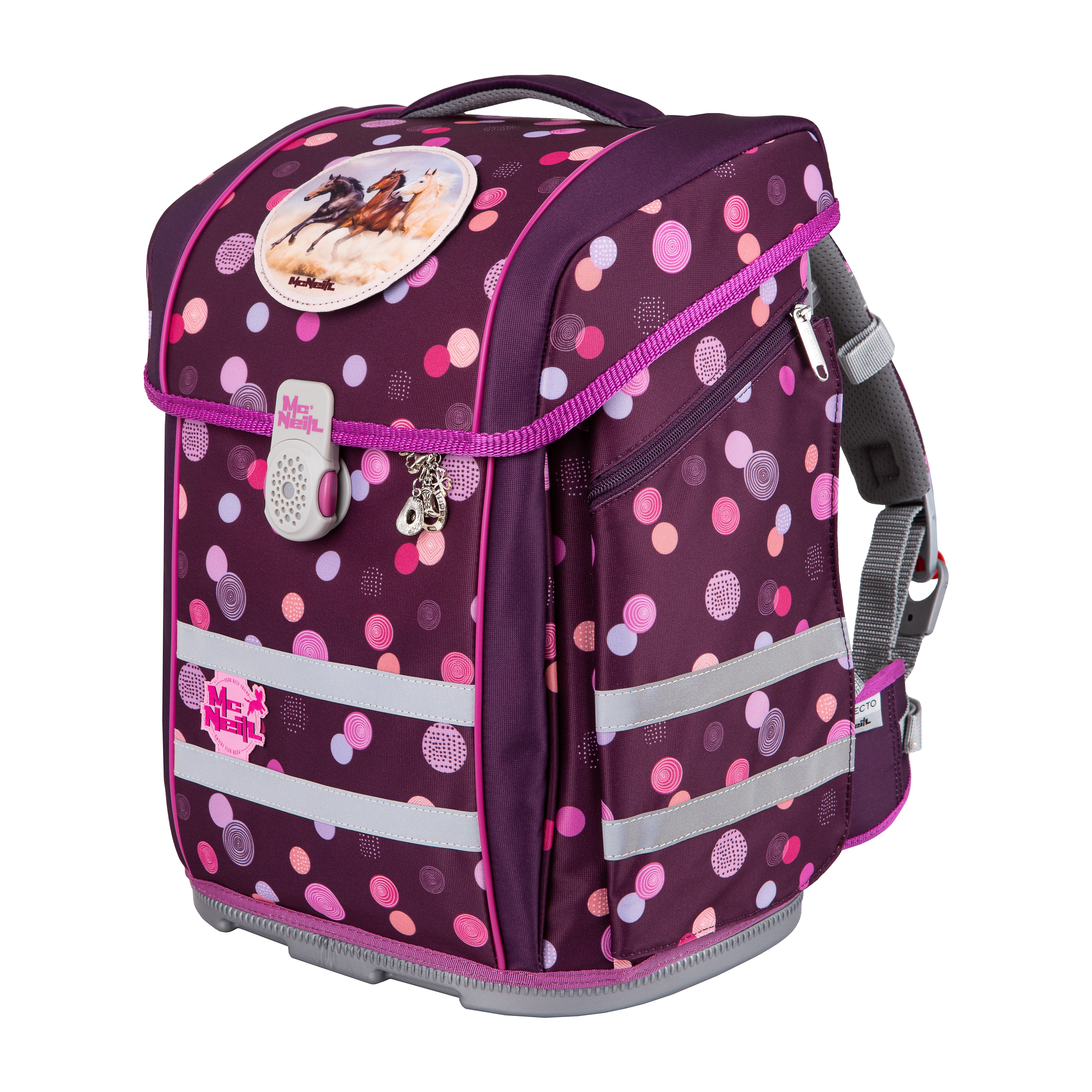 McNeill Perfecto Schulranzen-Set, Ruby