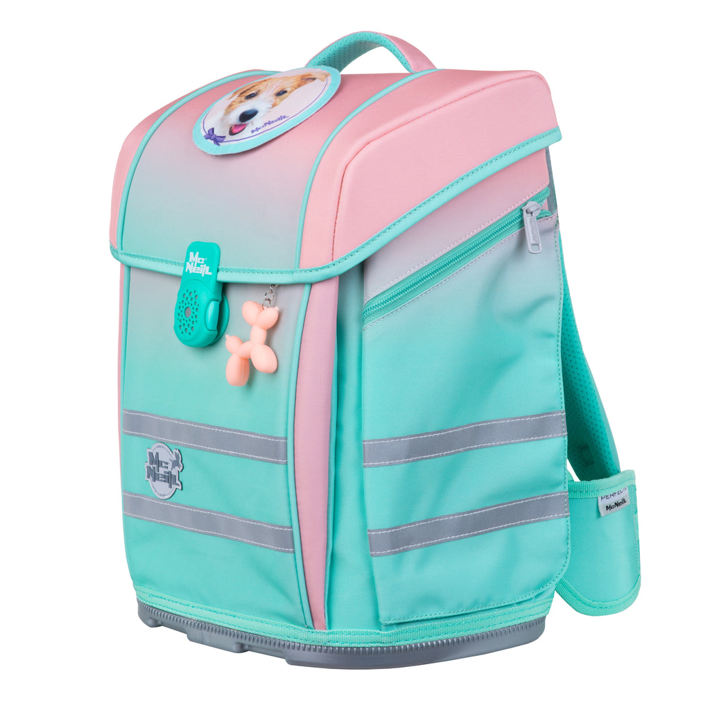 McNeill Perfecto Schulranzen-Set, Gradient Strawberry