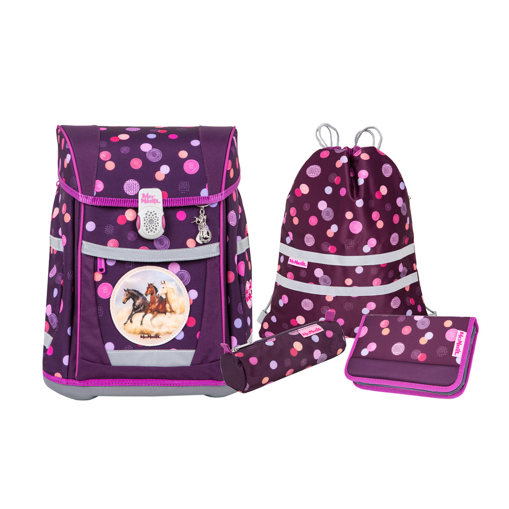 McNeill Tenero Schulranzen-Set, Ruby