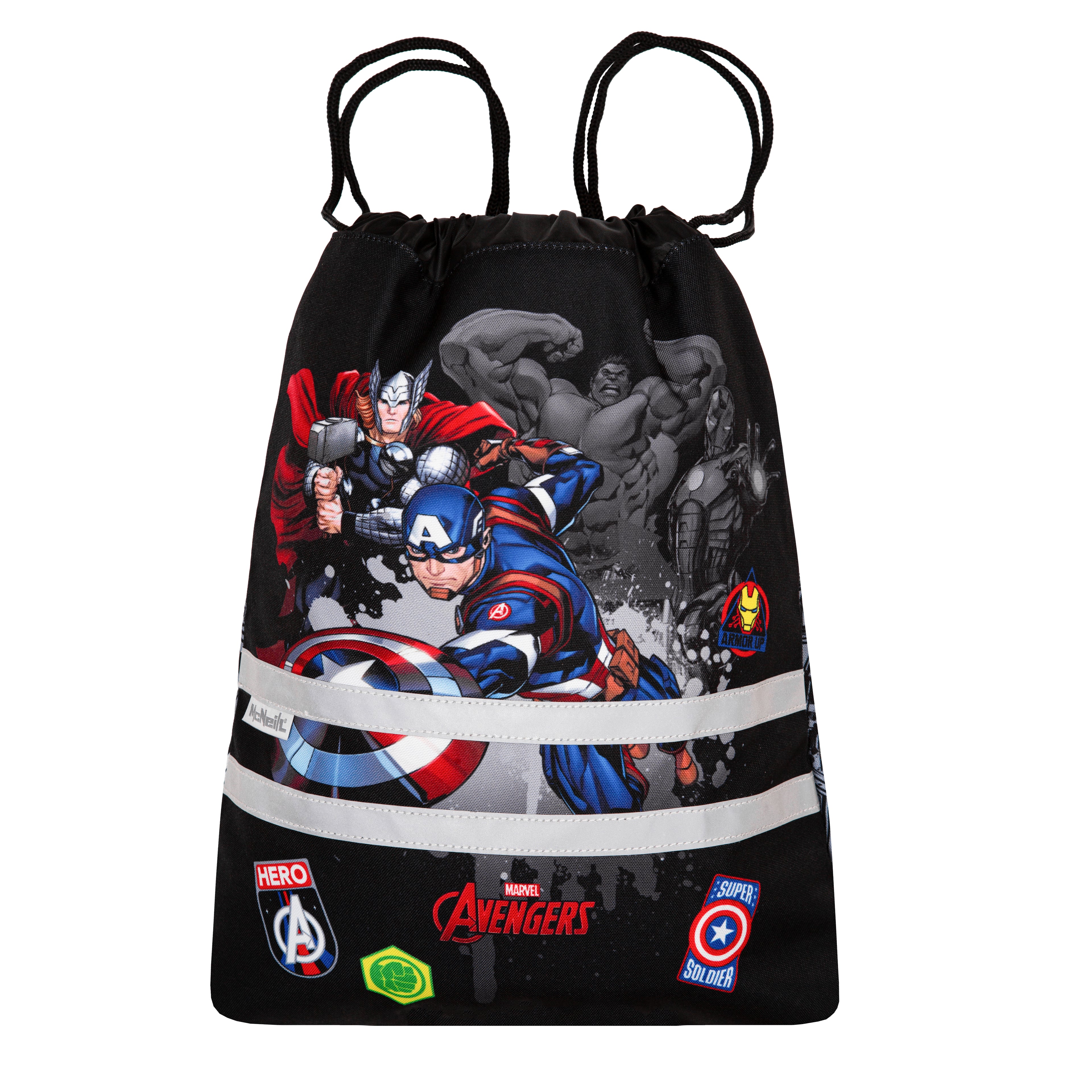 McNeill Perfecto Schulranzen-Set, Avengers