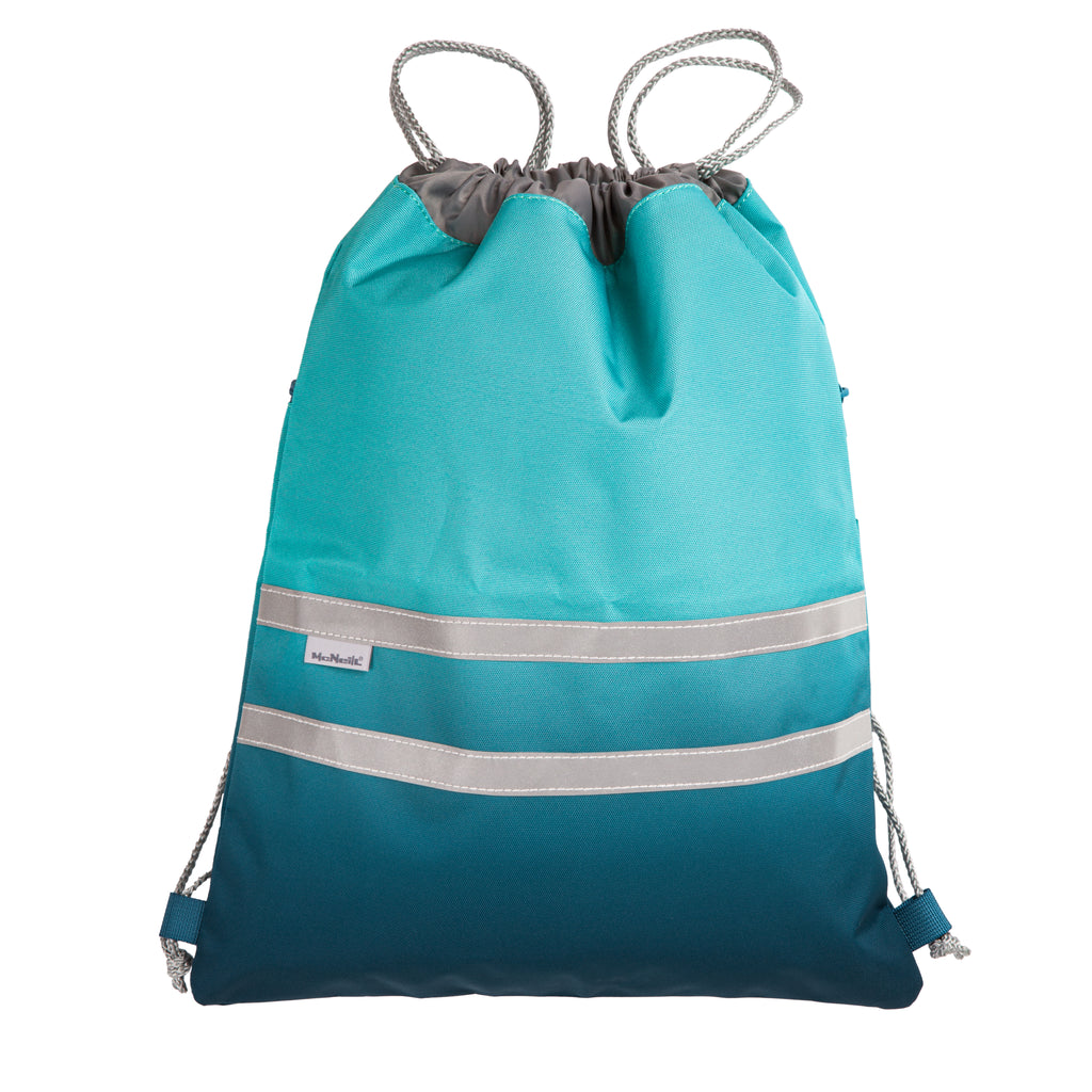 McNeill Perfecto Schulranzen-Set, Gradient Blue Lagoon