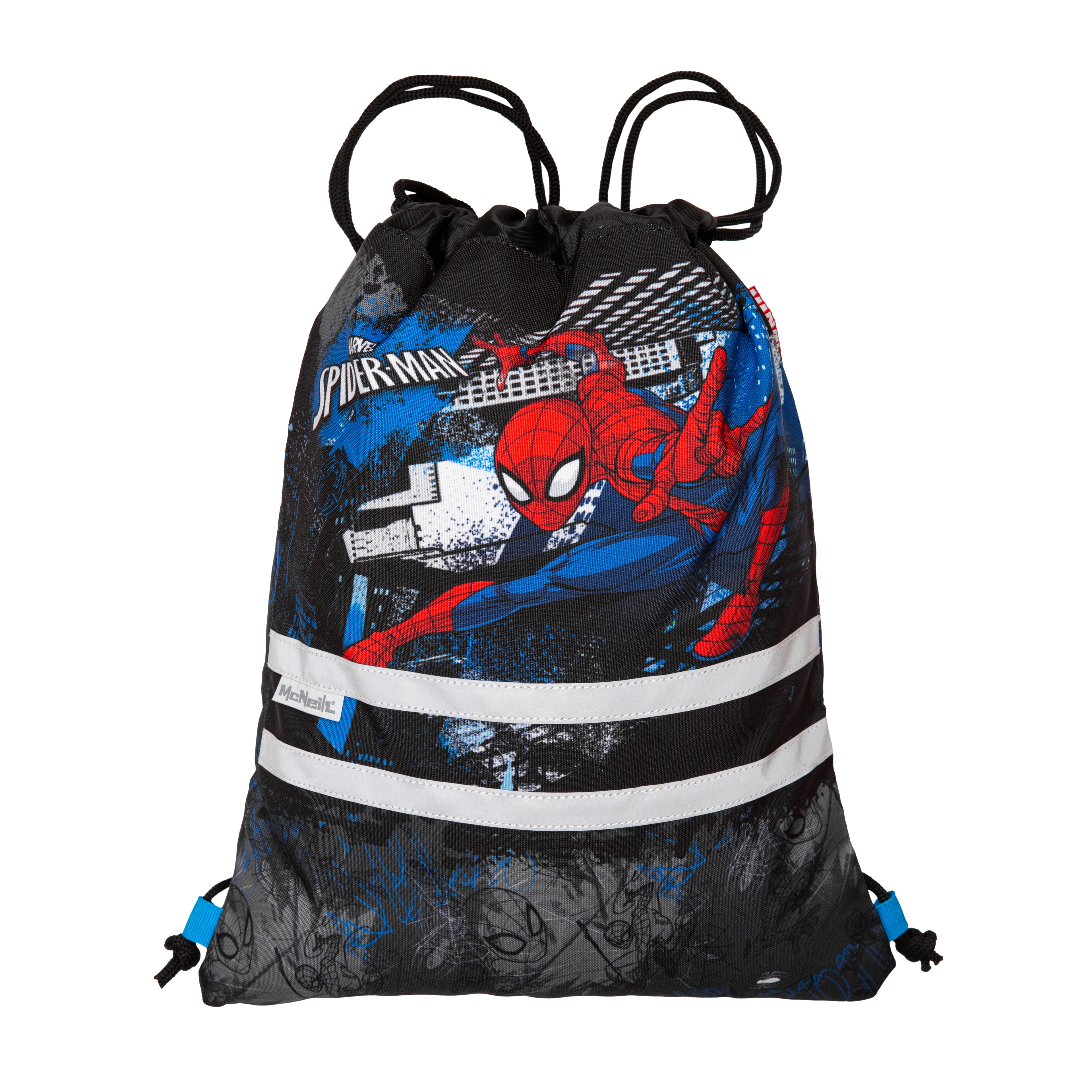 McNeill Perfecto Schulranzen-Set, Spider Man