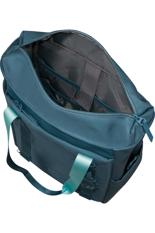 American Tourister MINIMA 14.1″ Tote Bag, Totally Teal – Produktansicht 3