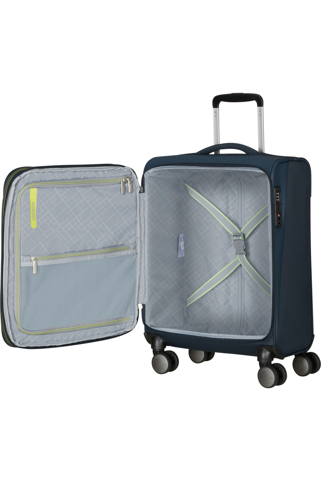 American Tourister WANDERLITE Trolley S, Dark Navy – Produktansicht 3