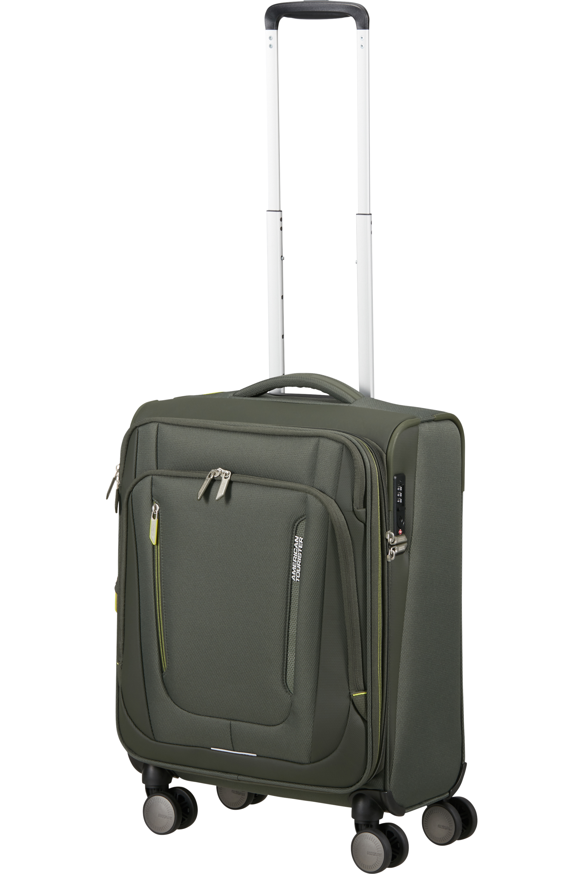 American Tourister WANDERLITE Trolley S, Dark Khaki – Produktansicht 6