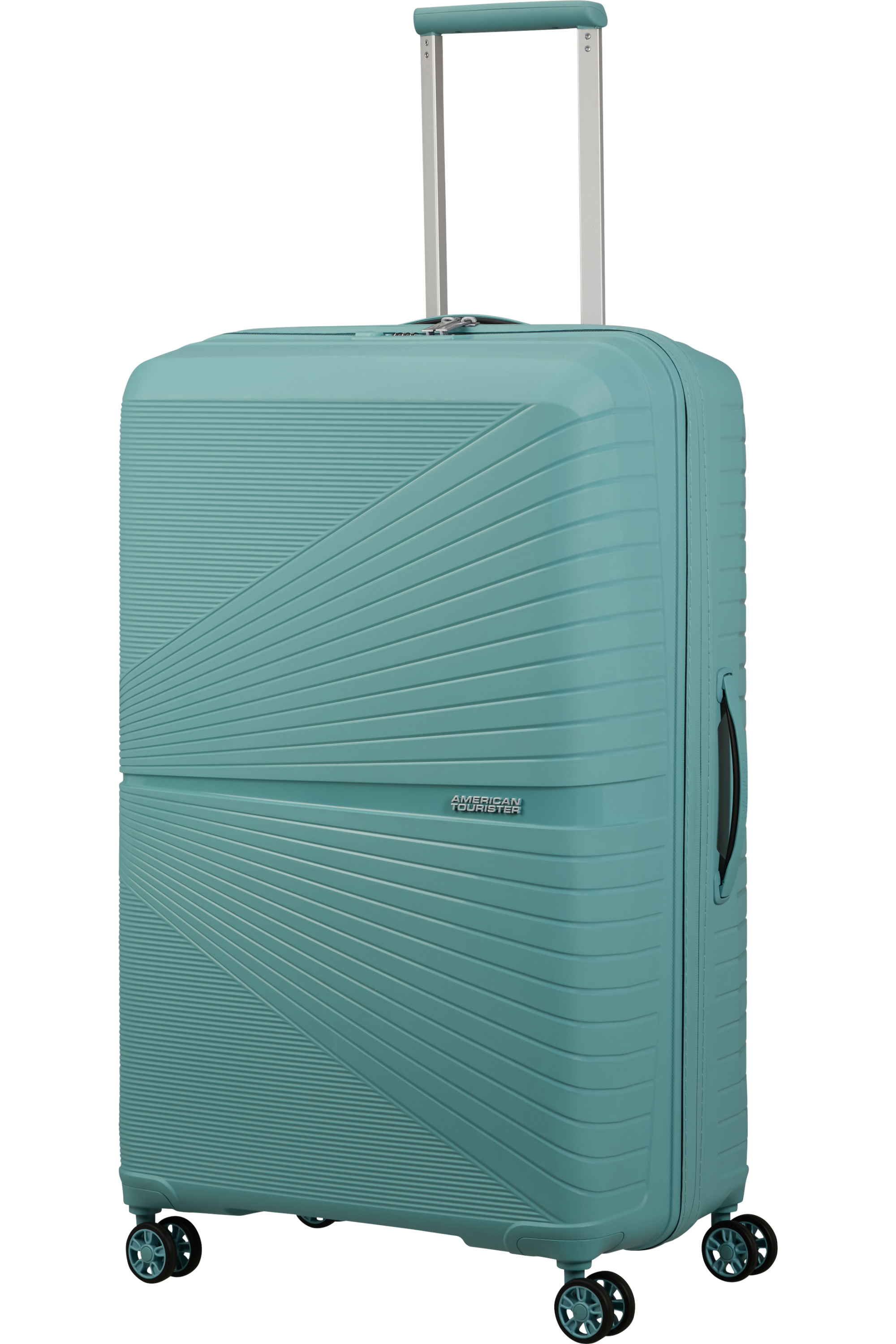 American Tourister AIRCONIC 4w Trolley L, Dusty Turquoise – Produktansicht 6