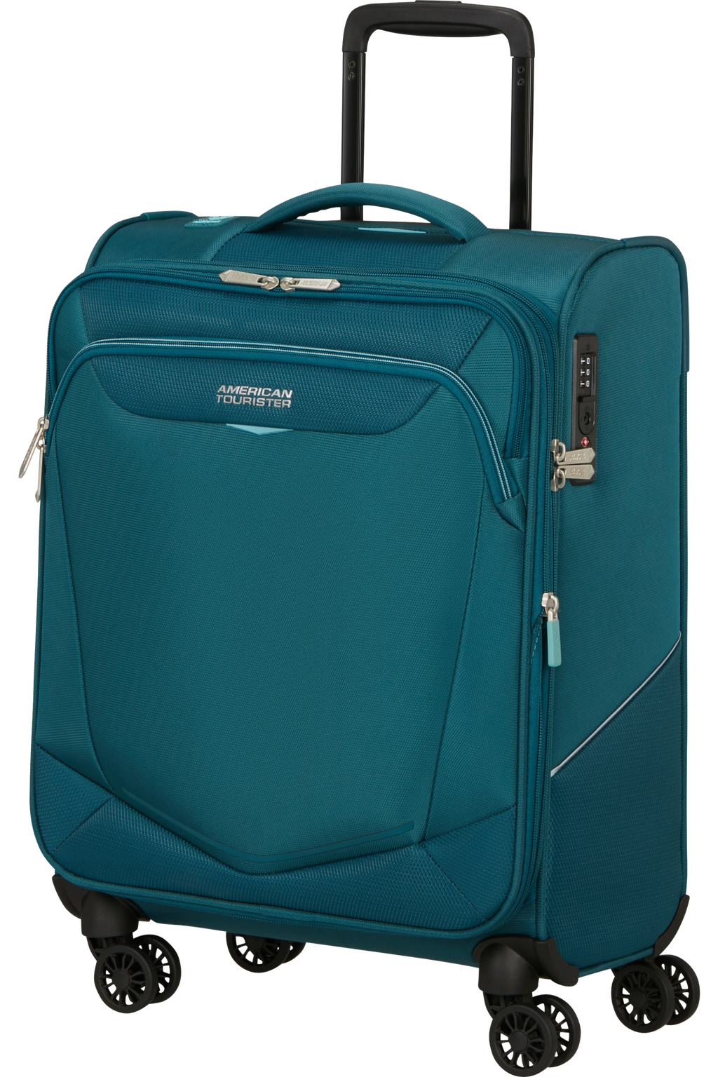 American Tourister SUMMERRIDE Trolley S, Totally Teal – Produktansicht 2