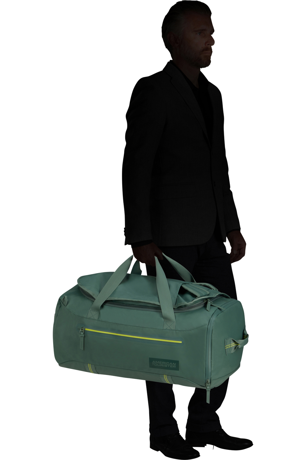 American Tourister TRAILGO Reisetasche M, Dark Forest – Produktansicht 2