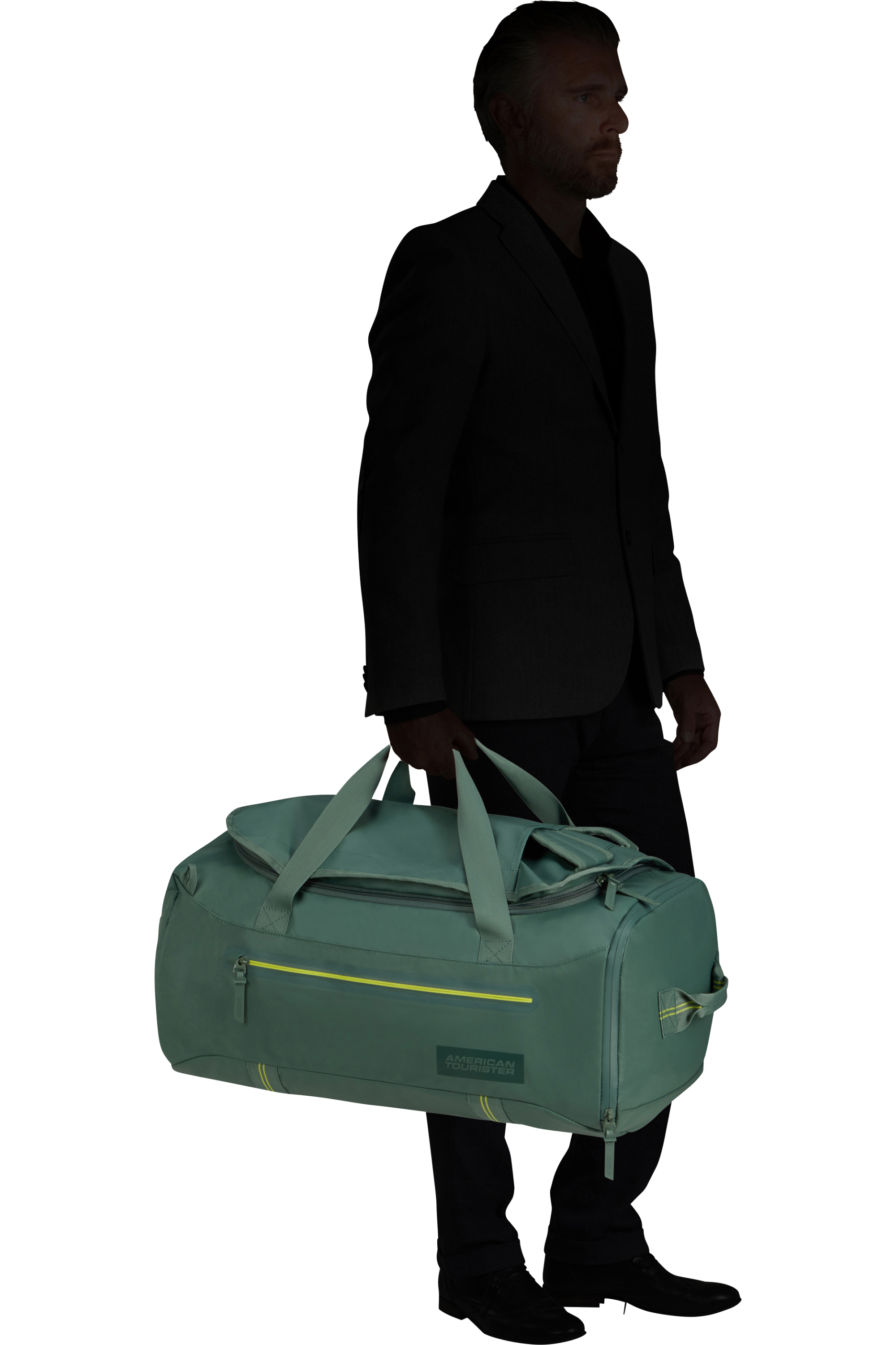 American Tourister TRAILGO Reisetasche M, Dark Forest – Produktansicht 2