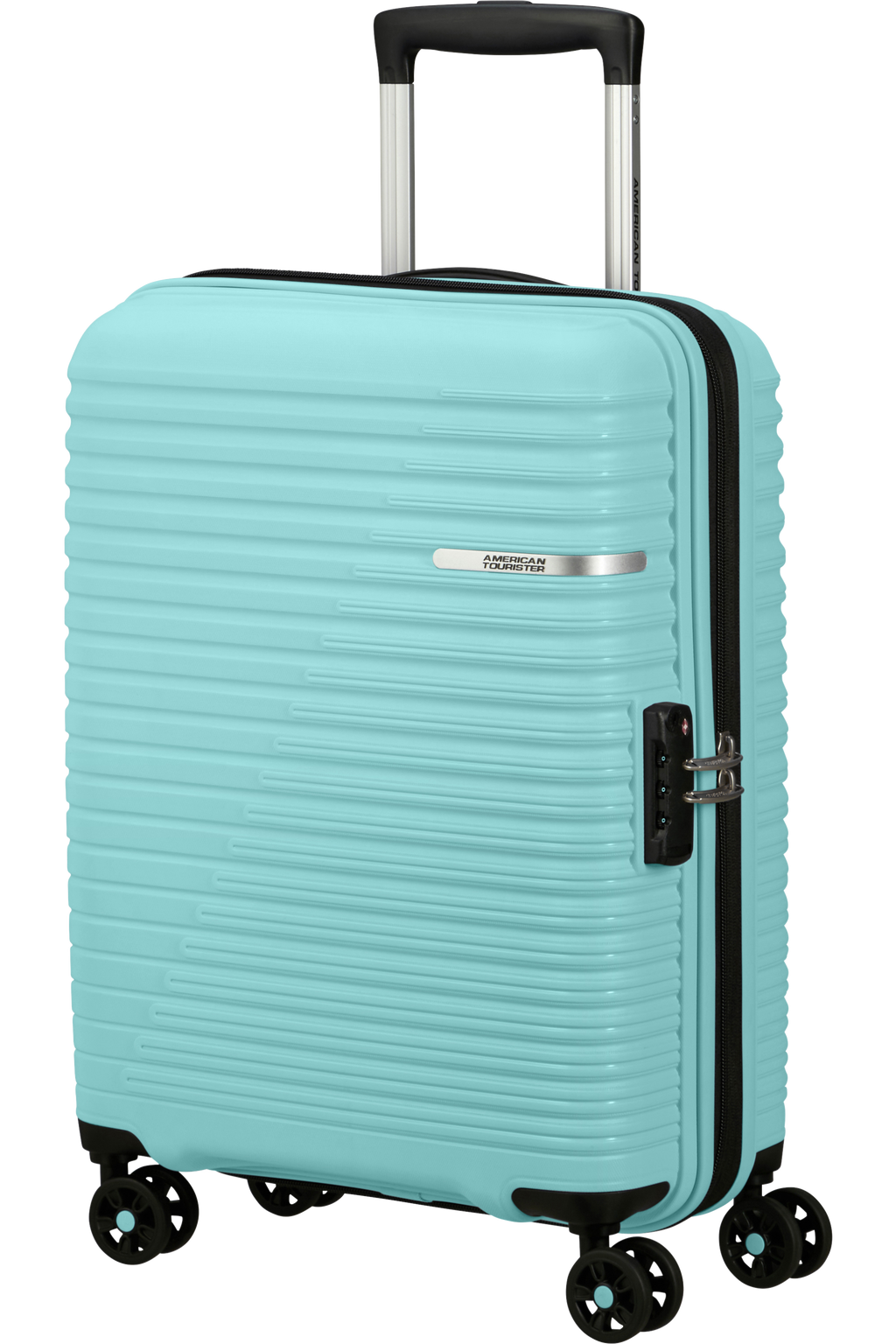American Tourister LIFTOFF Trolley S, Summer Blue – Produktansicht 2