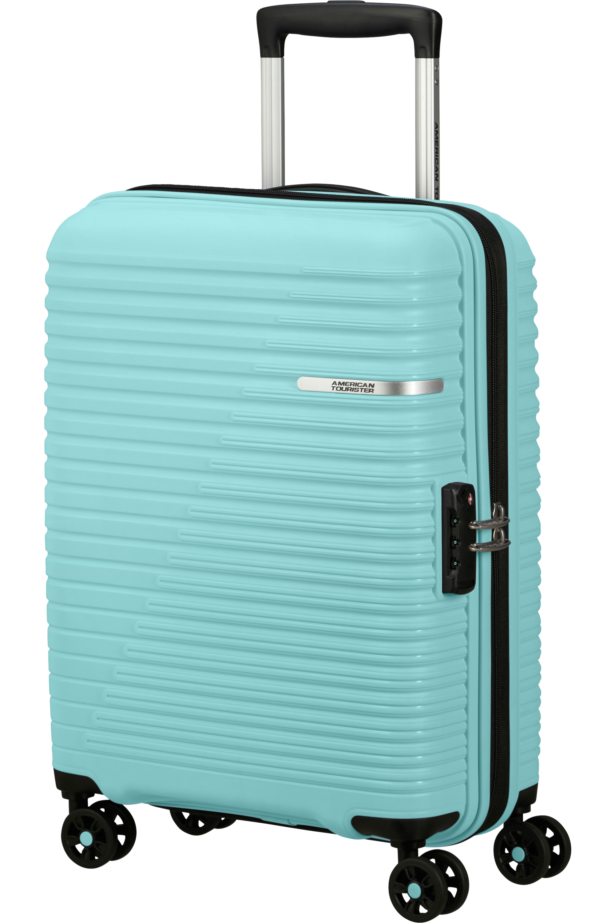 American Tourister LIFTOFF Trolley S, Summer Blue – Produktansicht 2